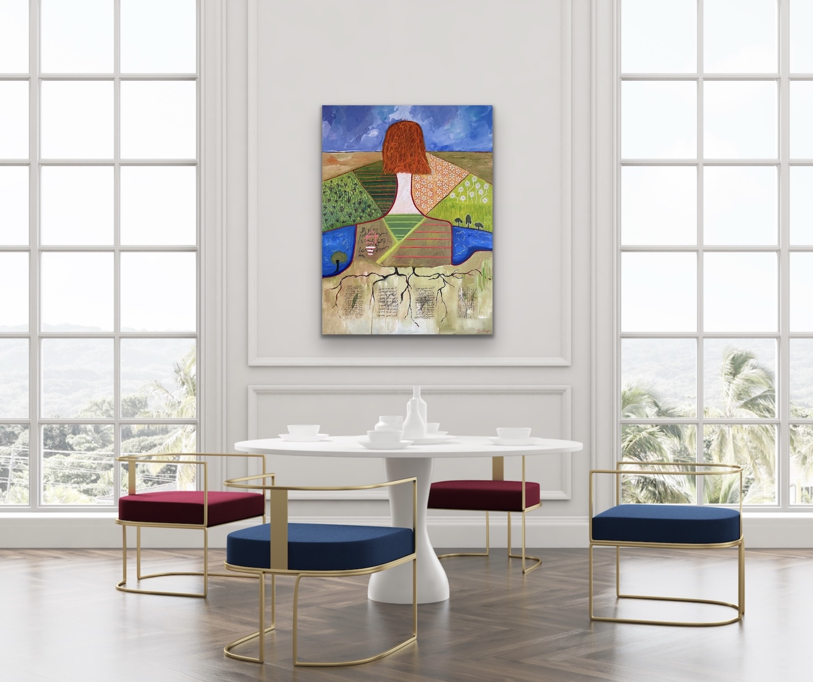 Unfamiliar Grounds Insitu Between Windows