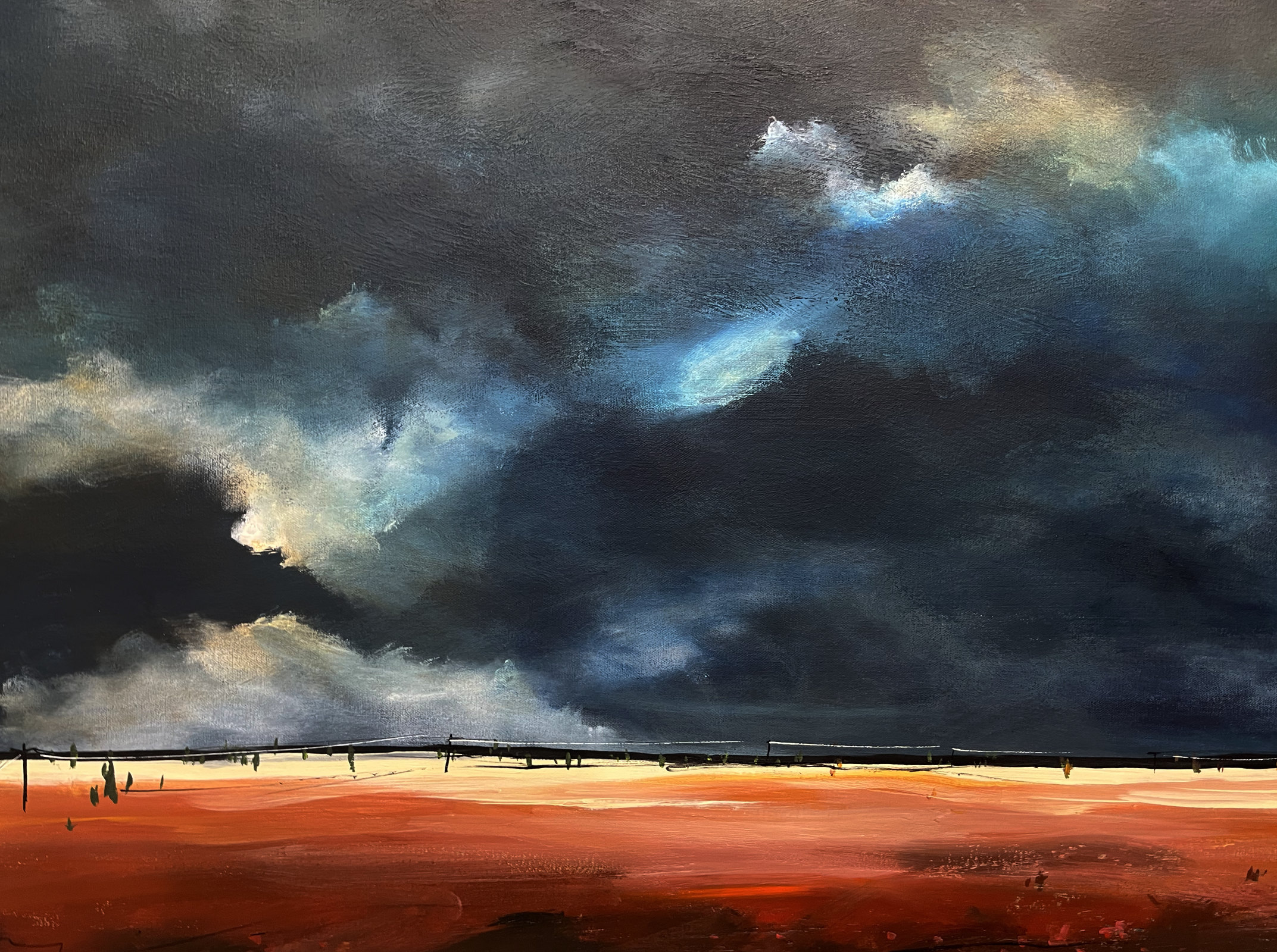 Tania Chanter Echoes Of A Winter Sky Detail