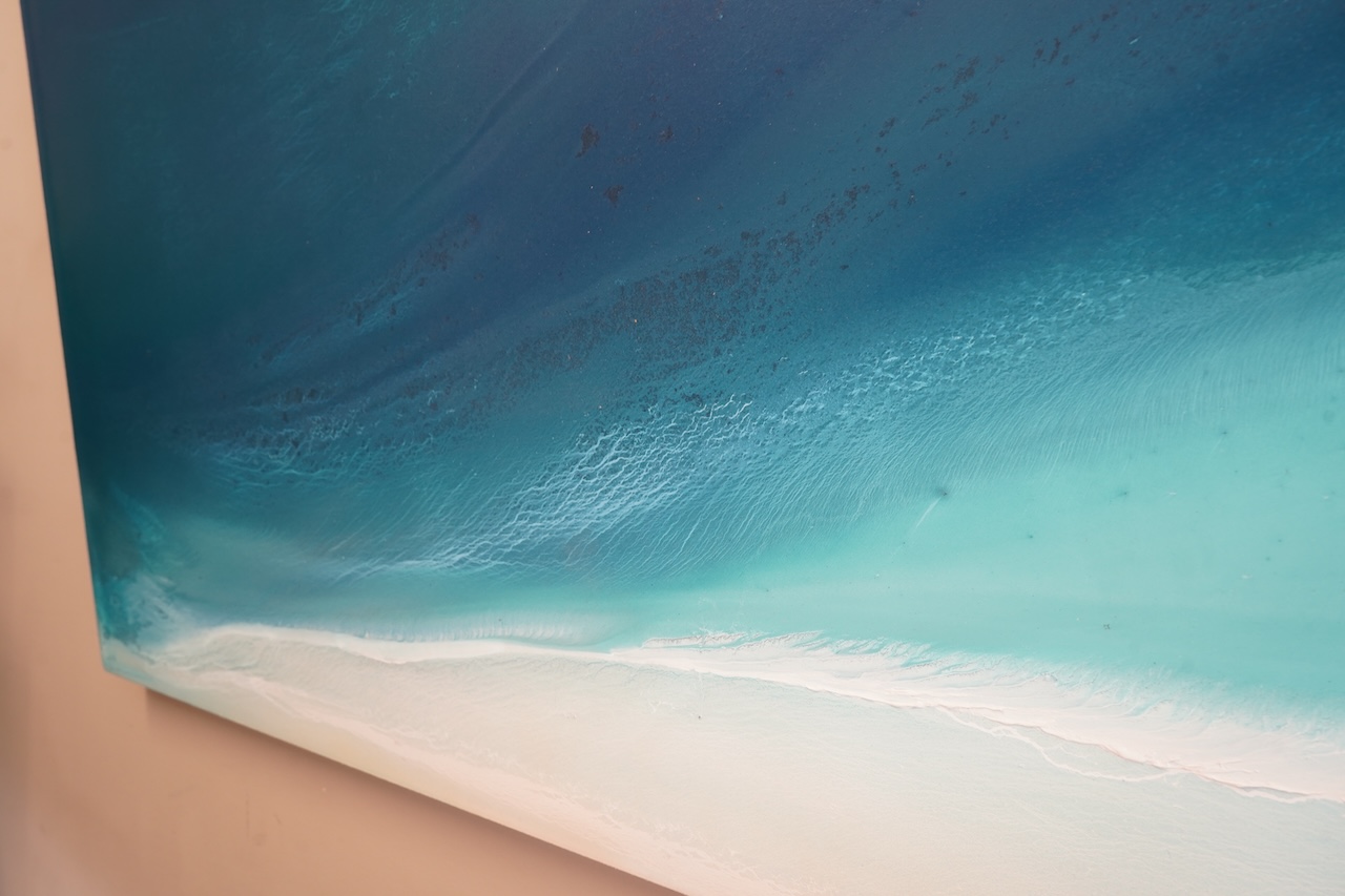 Minimalist Ocean Abstract Painting2