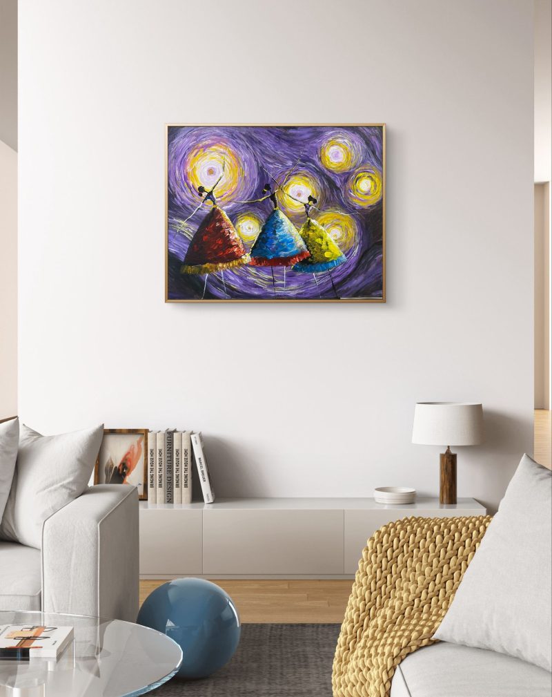 Purple Night Balerina