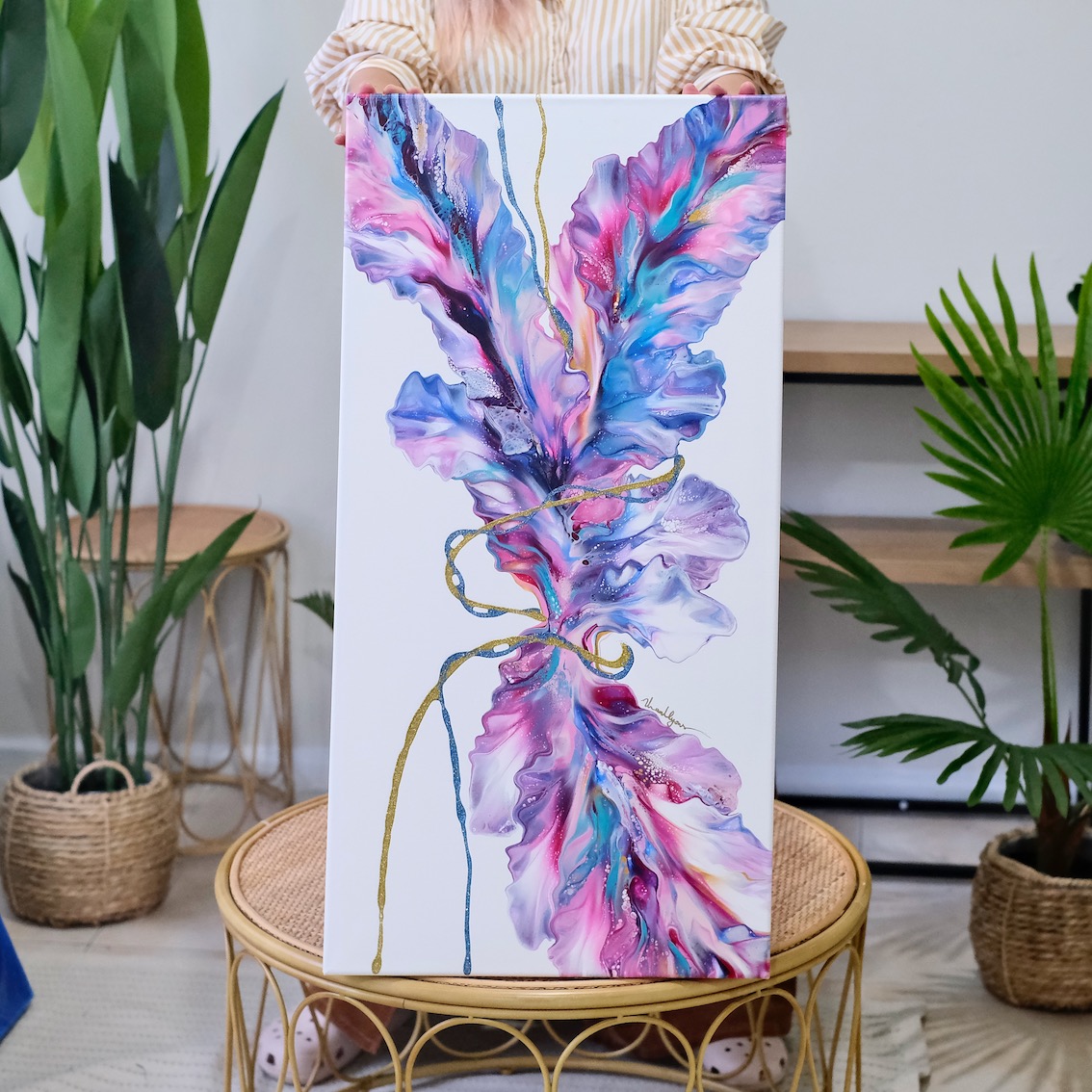 Spring Blooms #2 40 X 80 Cm Al1
