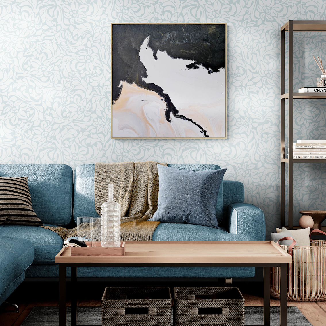 Shape Of Time Living Room