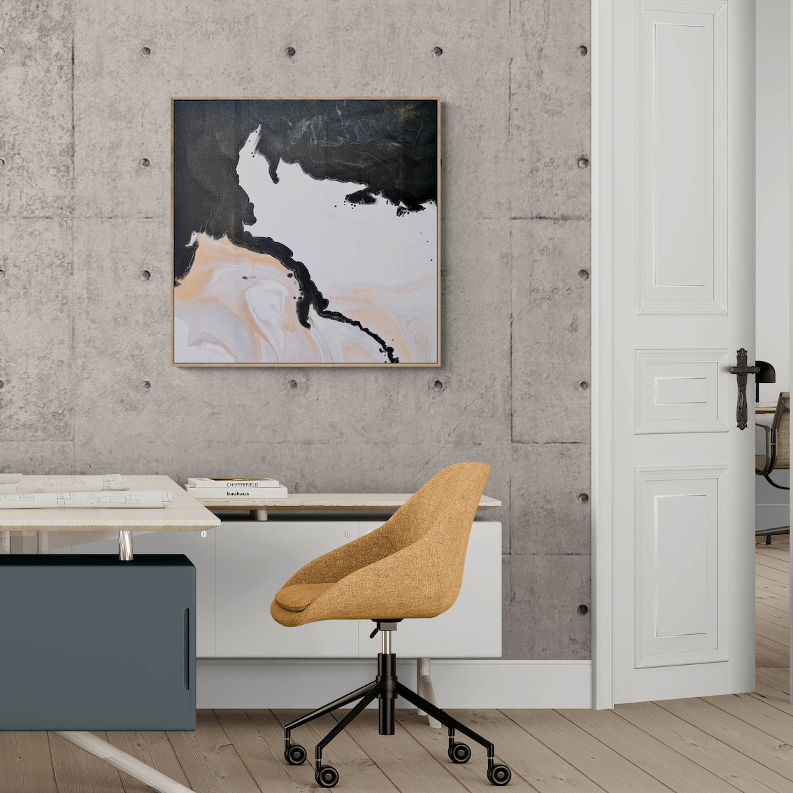 Shape Of Time Office Scene