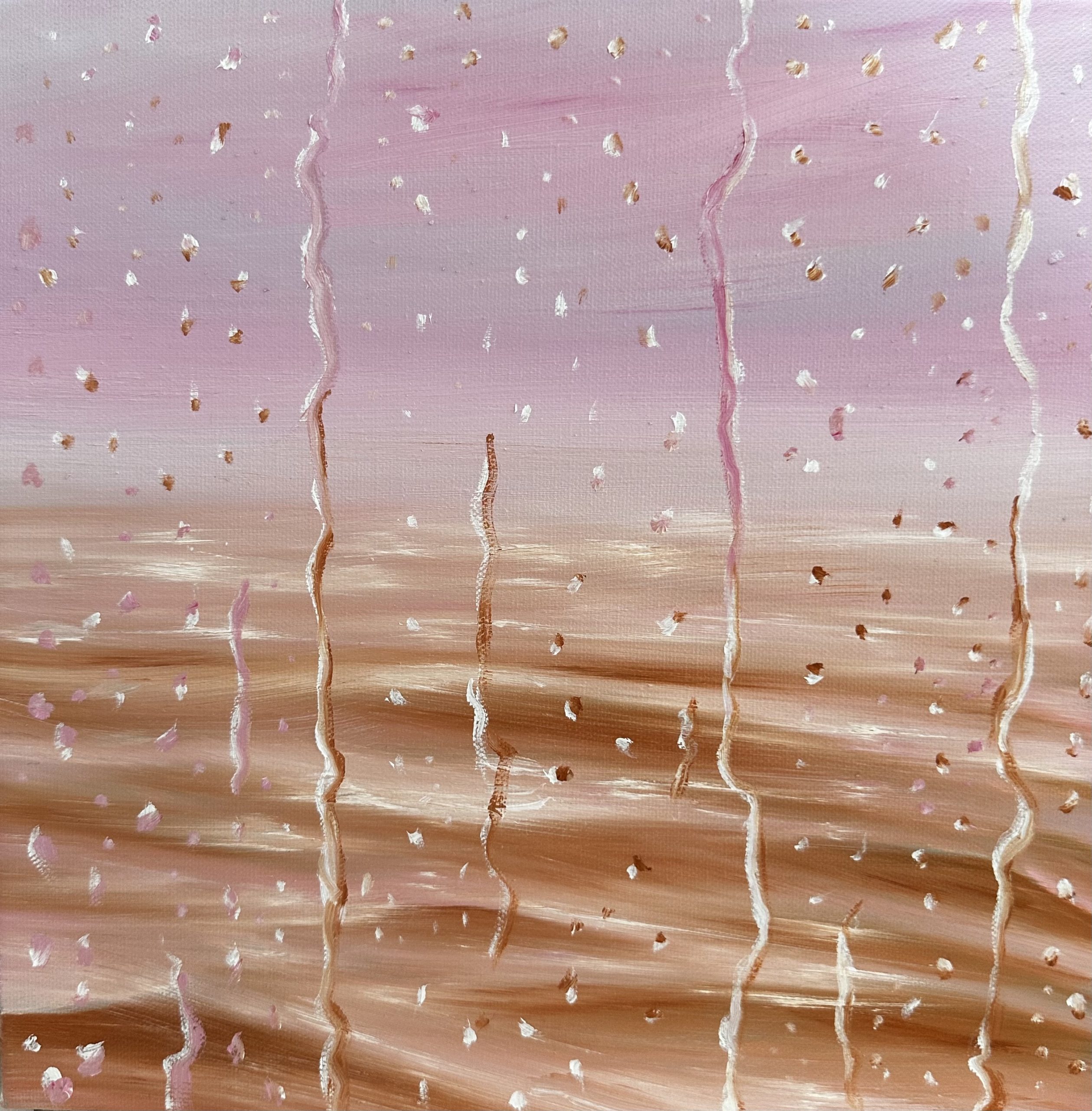 Pink Rain Alanah Jarvis Rain Art