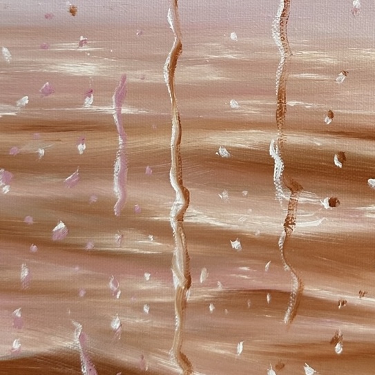 Close Up Pink Rain Alanah Jarvis