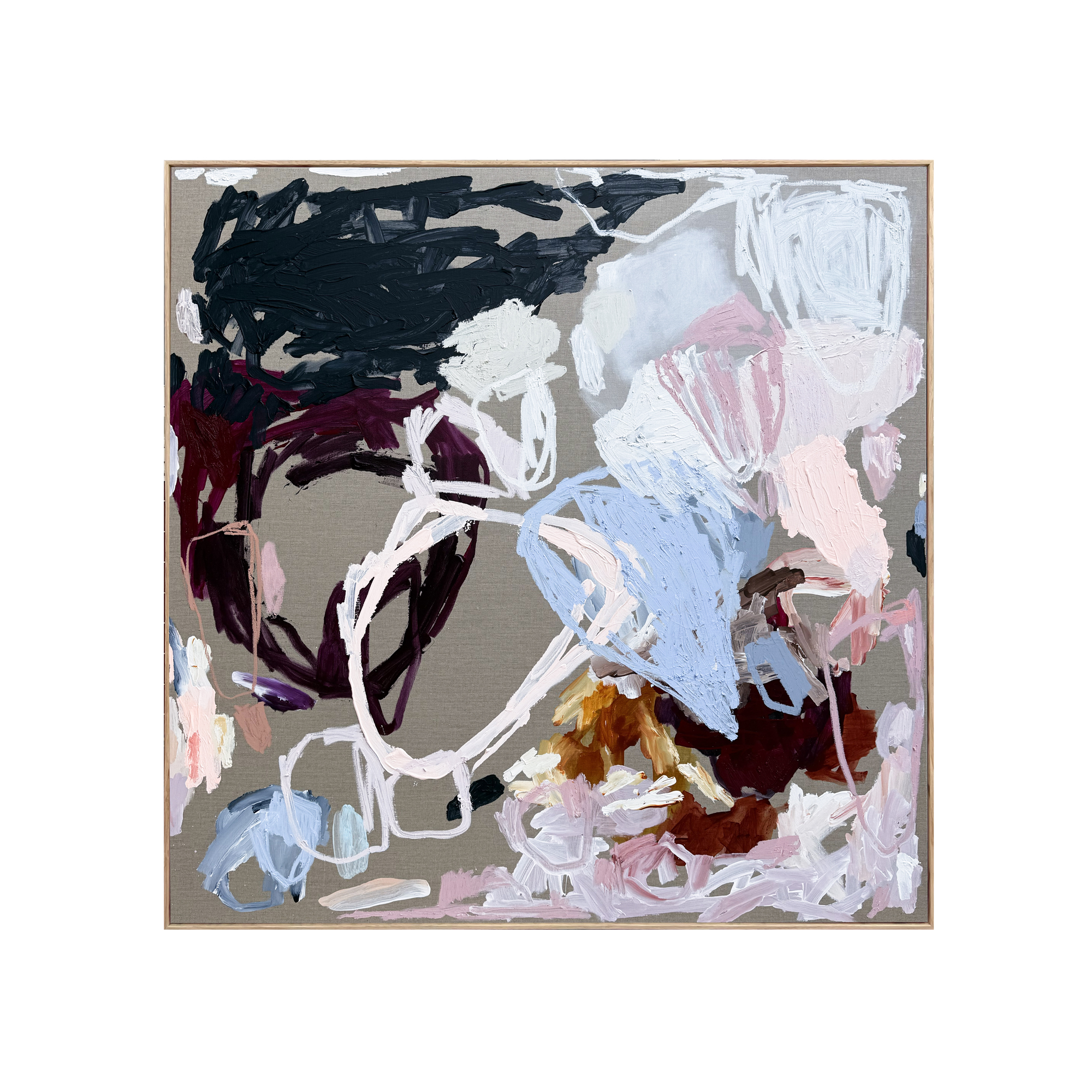 Perth Abstract Artist Rebecca Koerting Modern We’re The Same Kind Of Different 100 W