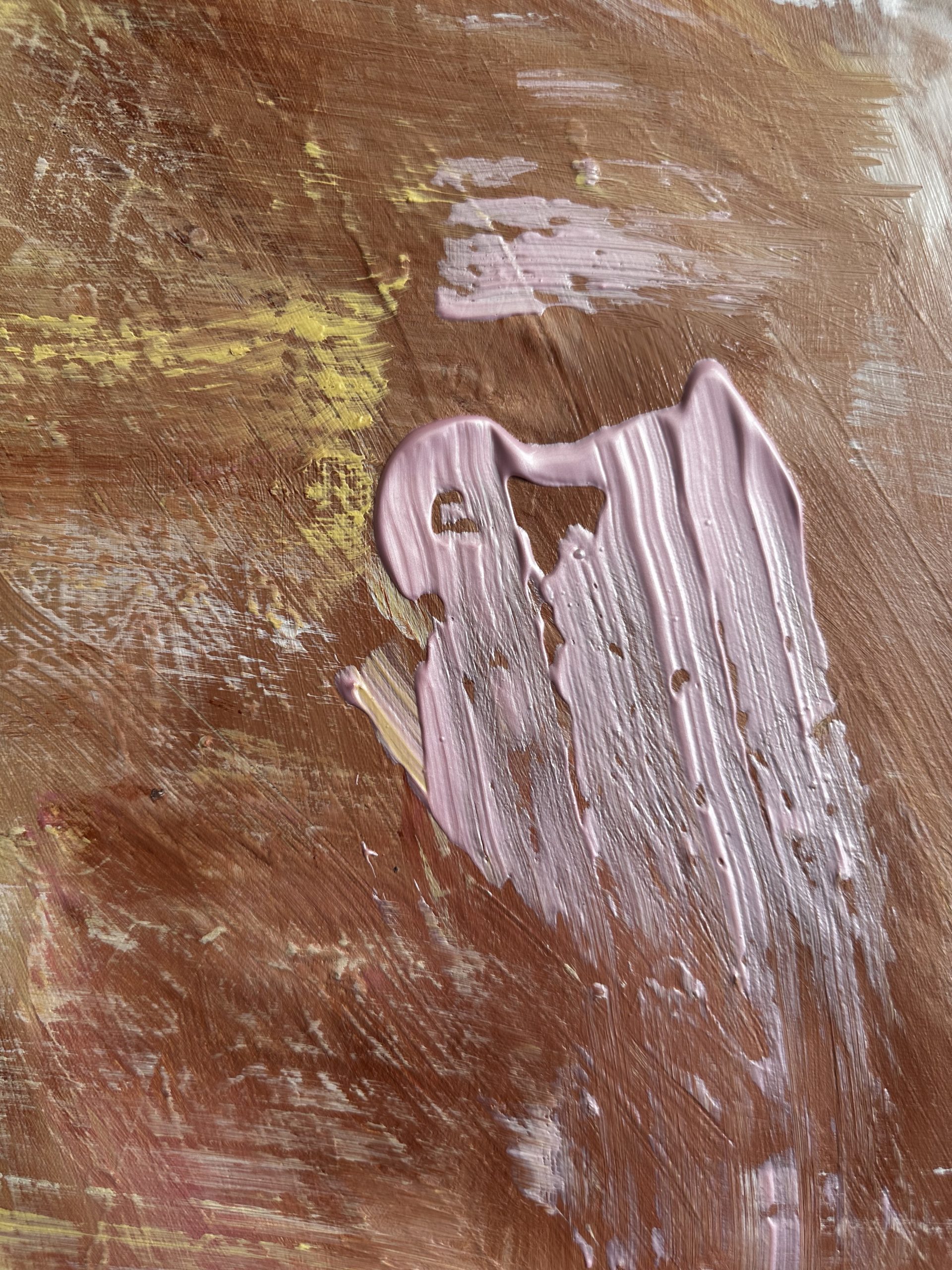 Close Up Pink Metallic Alanah Jarvis Art