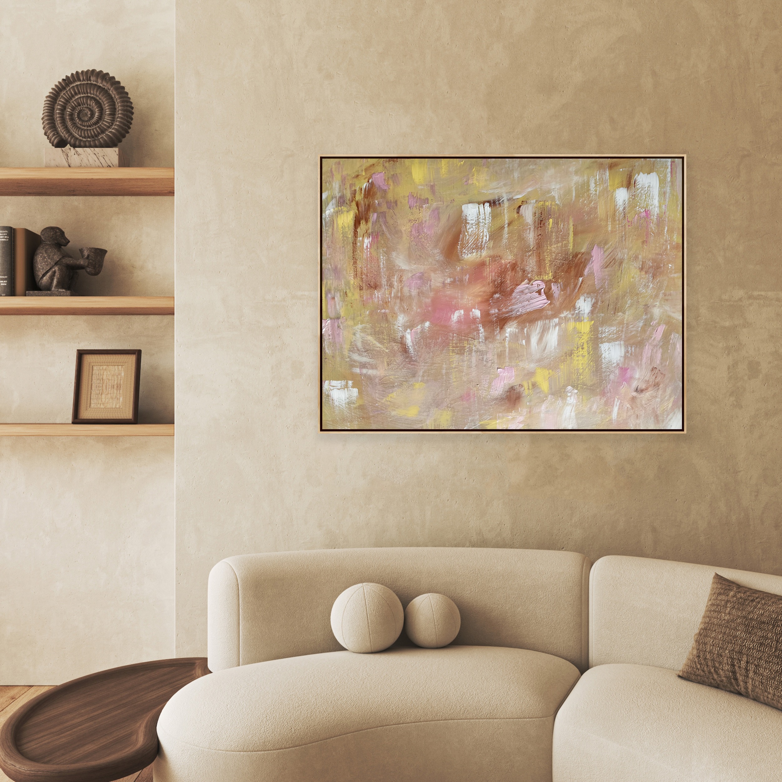 Coastal Neutral Alanah Jarvis Abstract Art