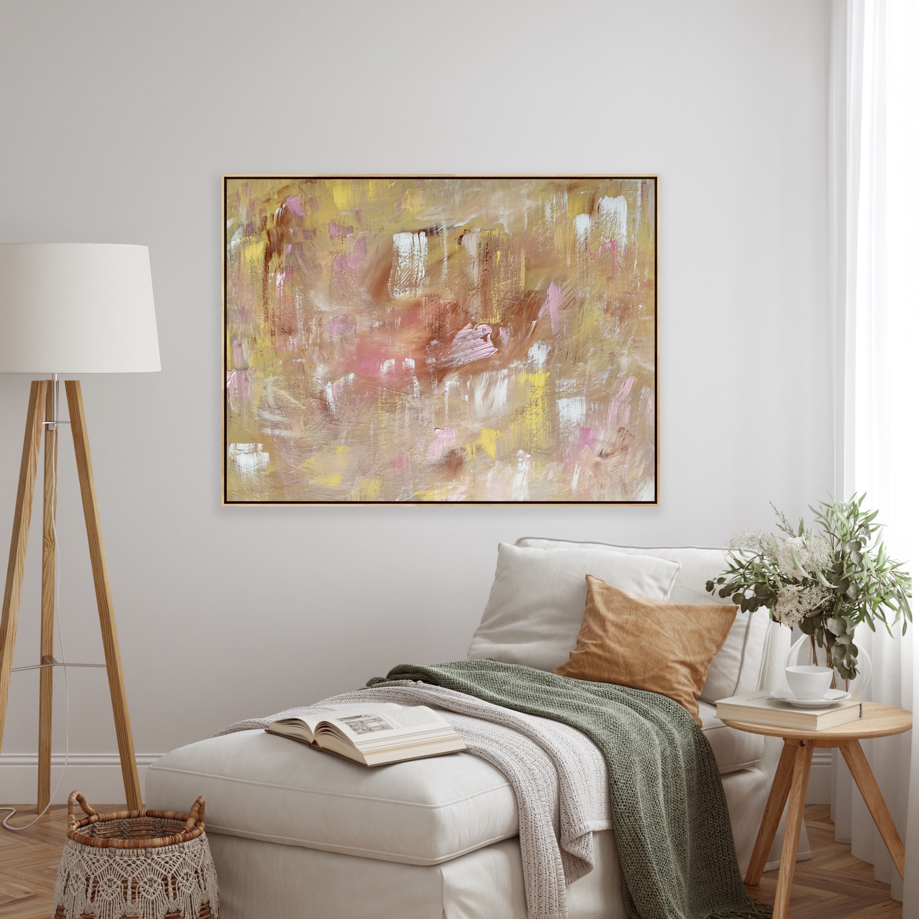 Green Interior Alanah Jarvis Abstract Art