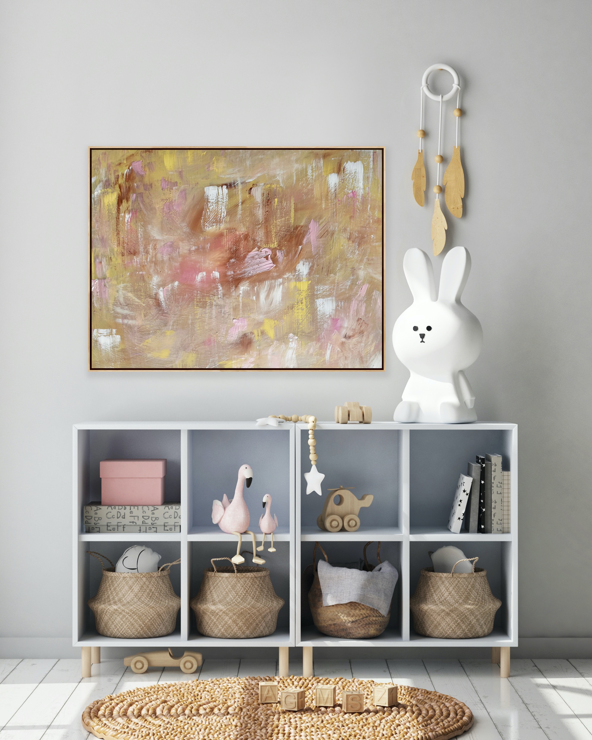 Nursery Art Alanah Jarvis Abstract Art