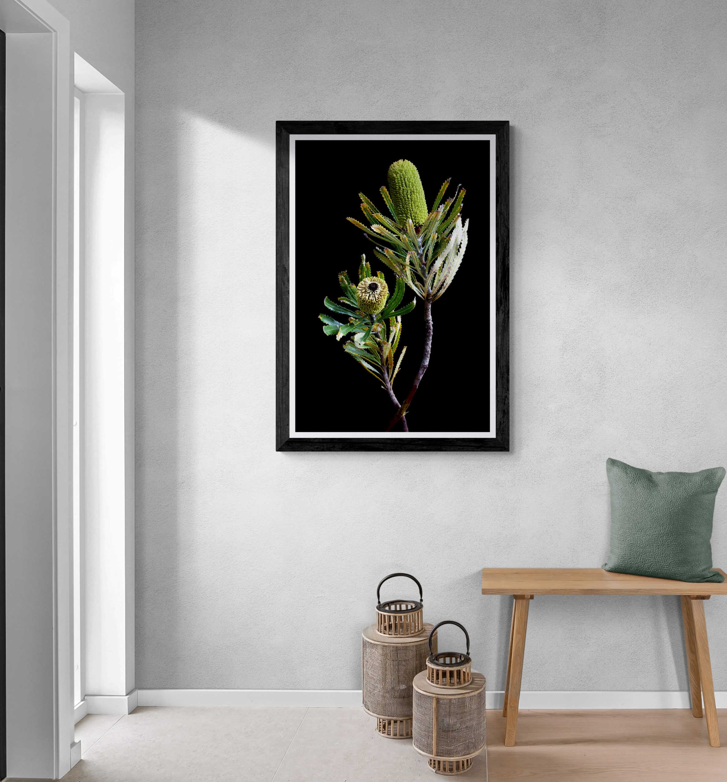 Interior Foyer With Bench Seat (10)