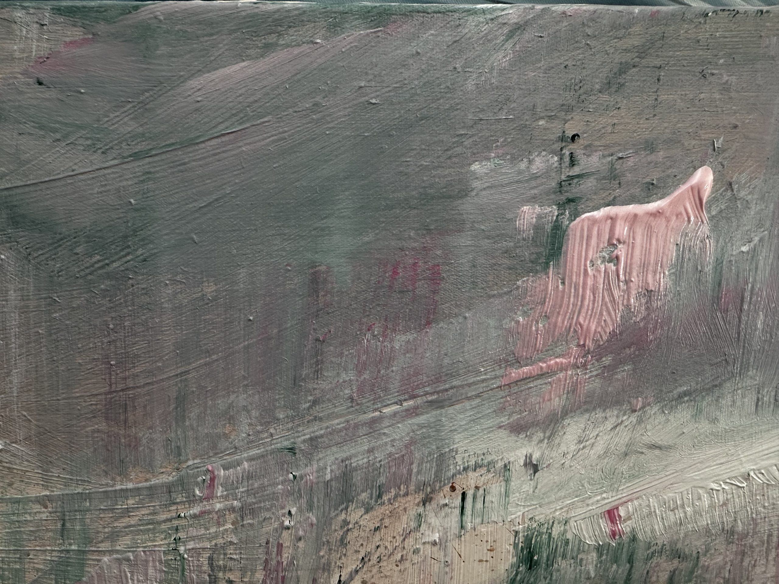 Close Up Pink Alanah Jarvis Abstract Art