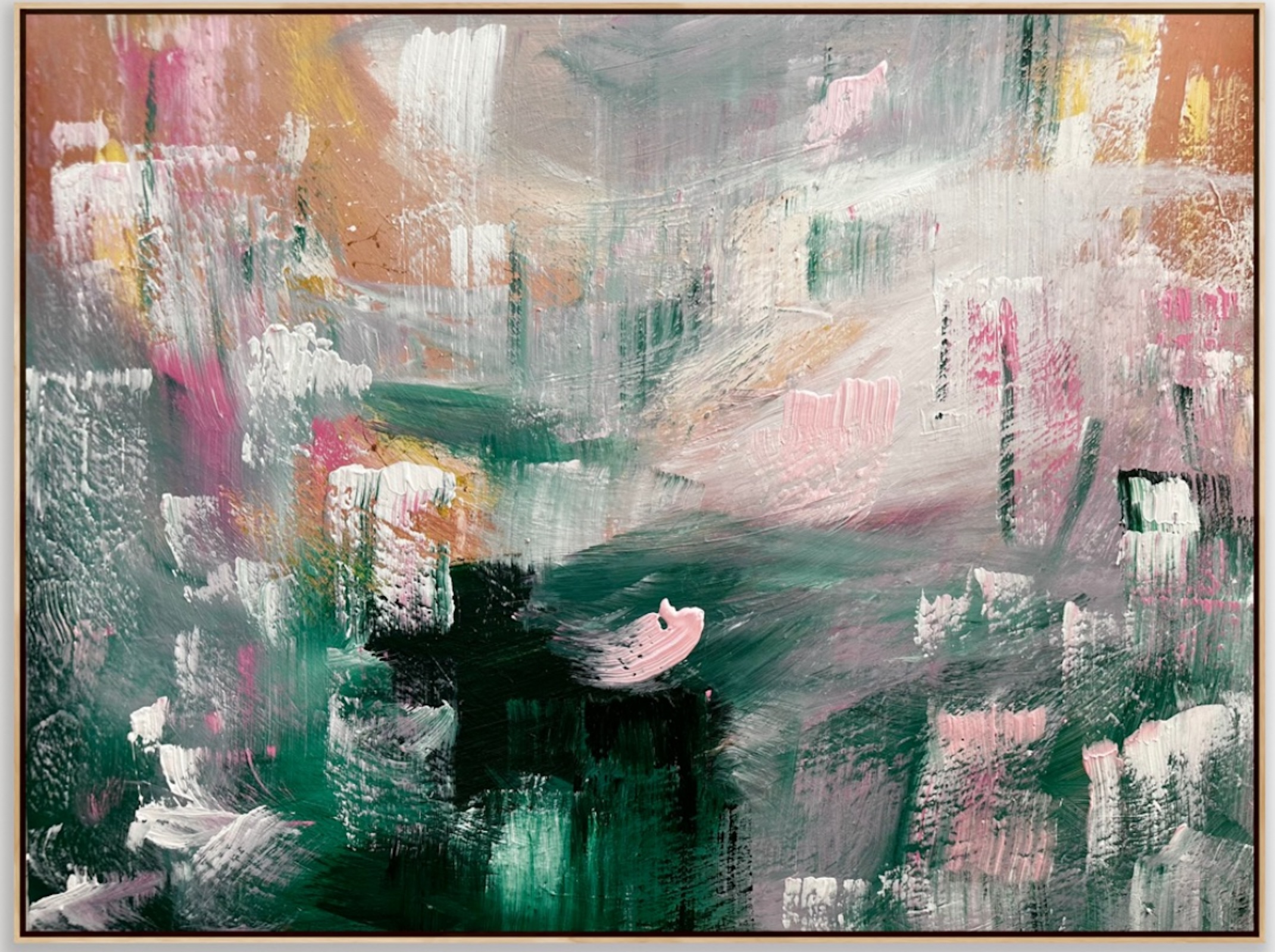 Hoverlay Framed Alanah Jrvis Abstract Art