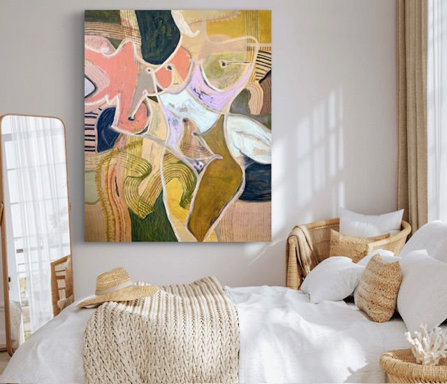 Anya Love Limited Edition Canvas Print Bedroom