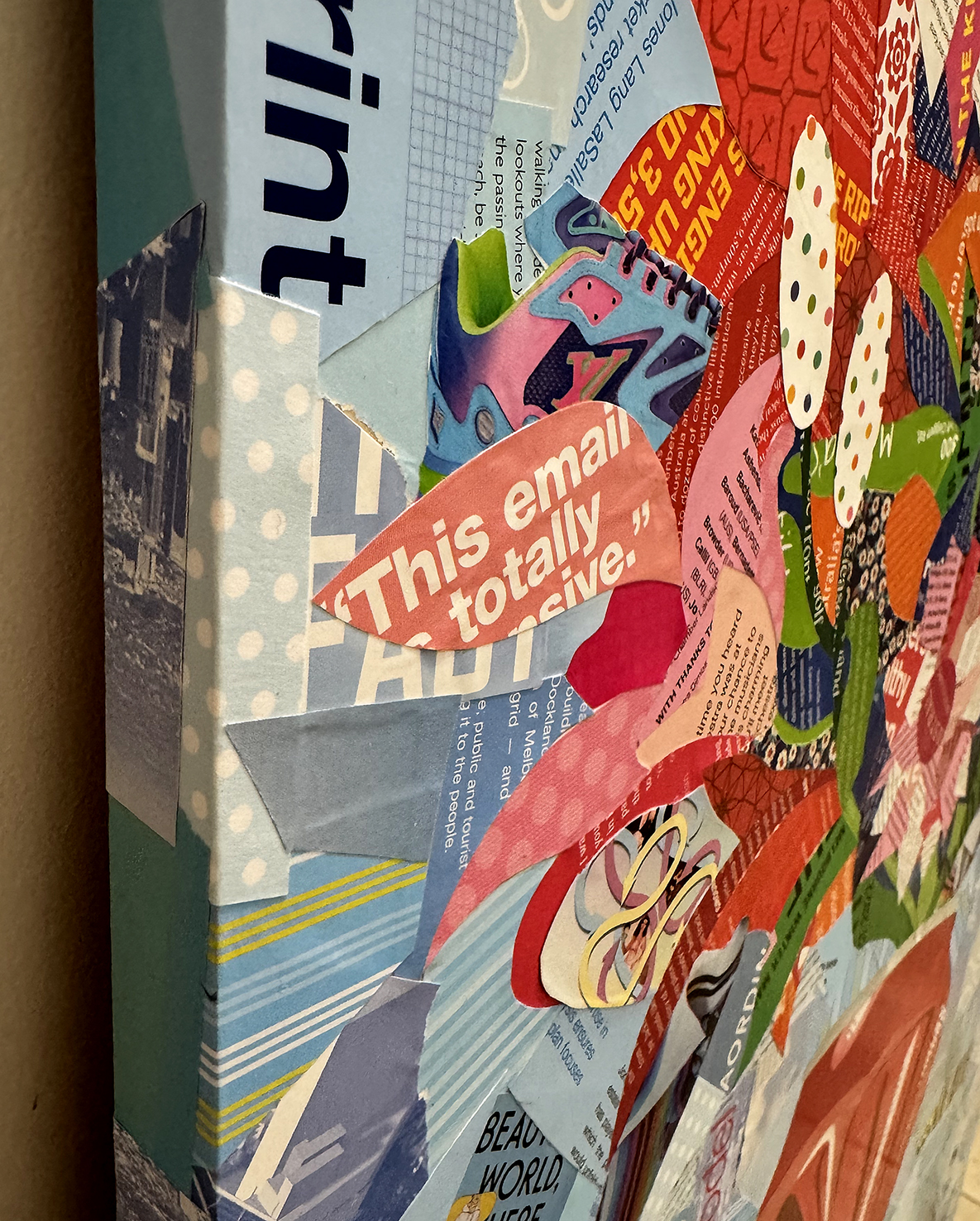 Sue Dowse Coke Can Bouquet Edge