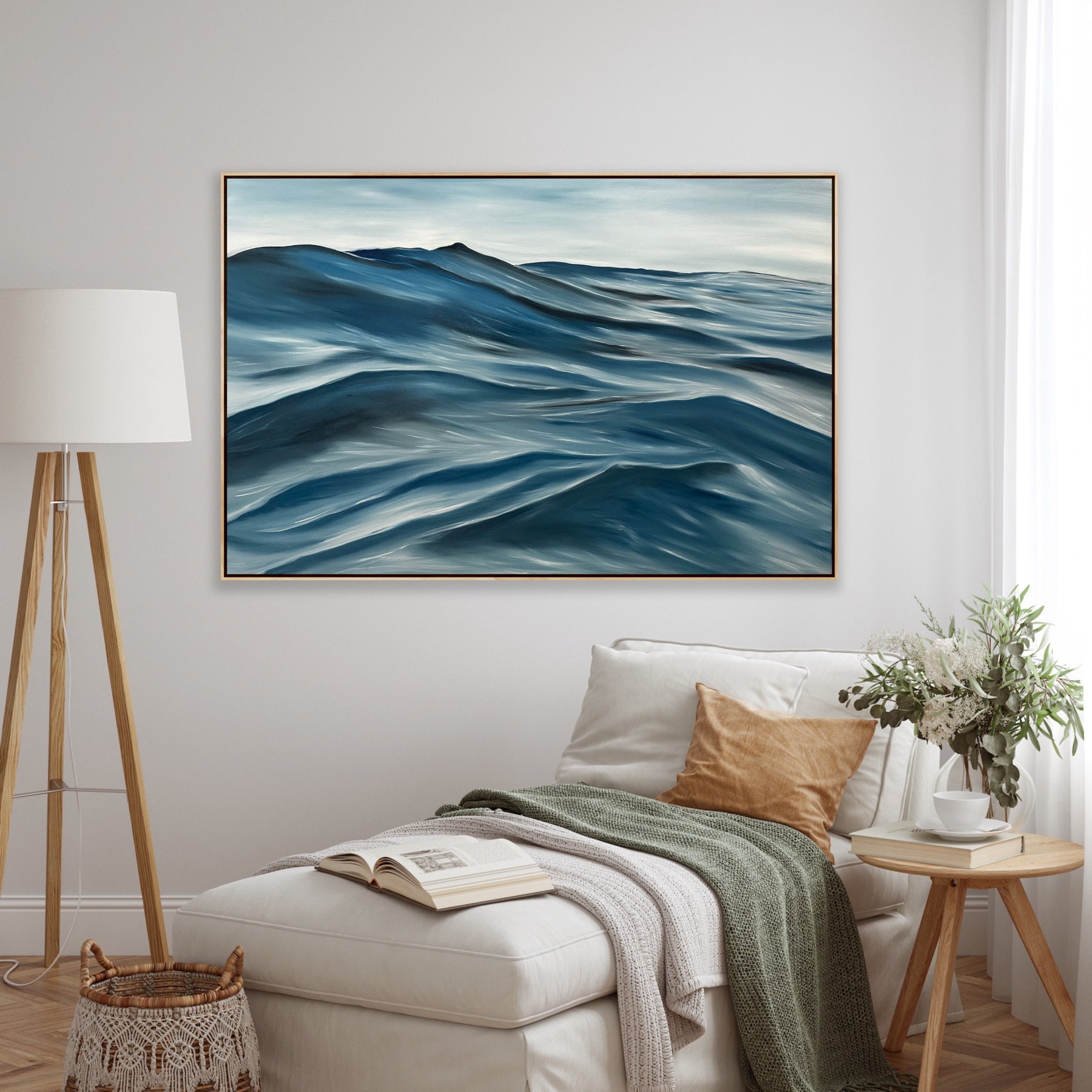 Timber Green Interior Alanah Jarvis Ocean Art