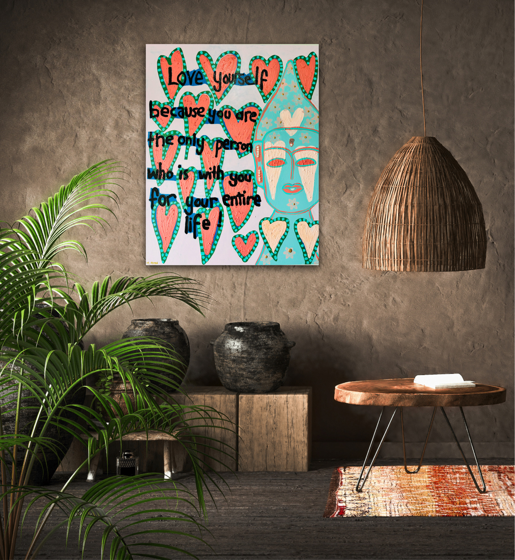 Kim Magee Art Love Yourself 2