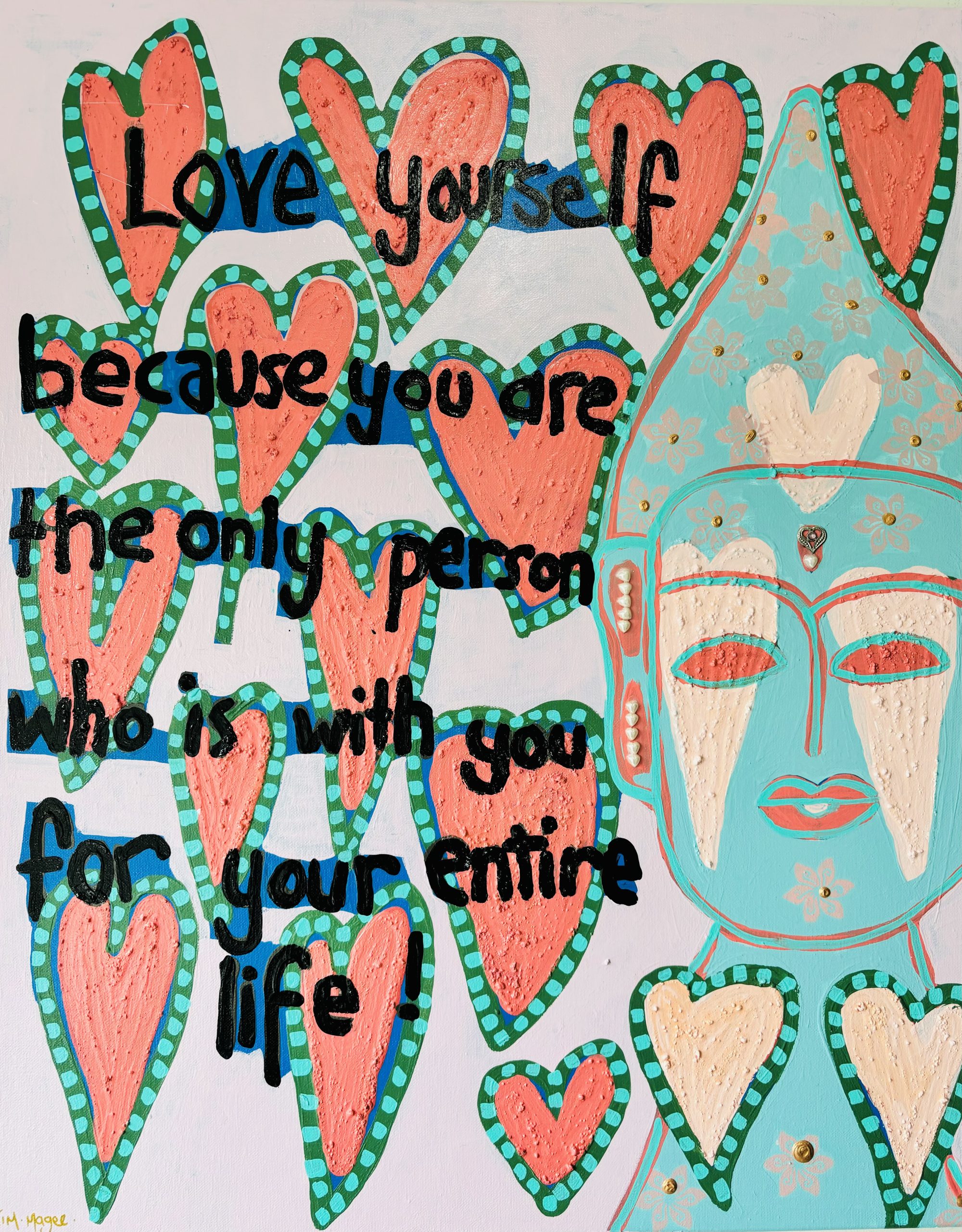 Kim Magee Art Love Yourself 4