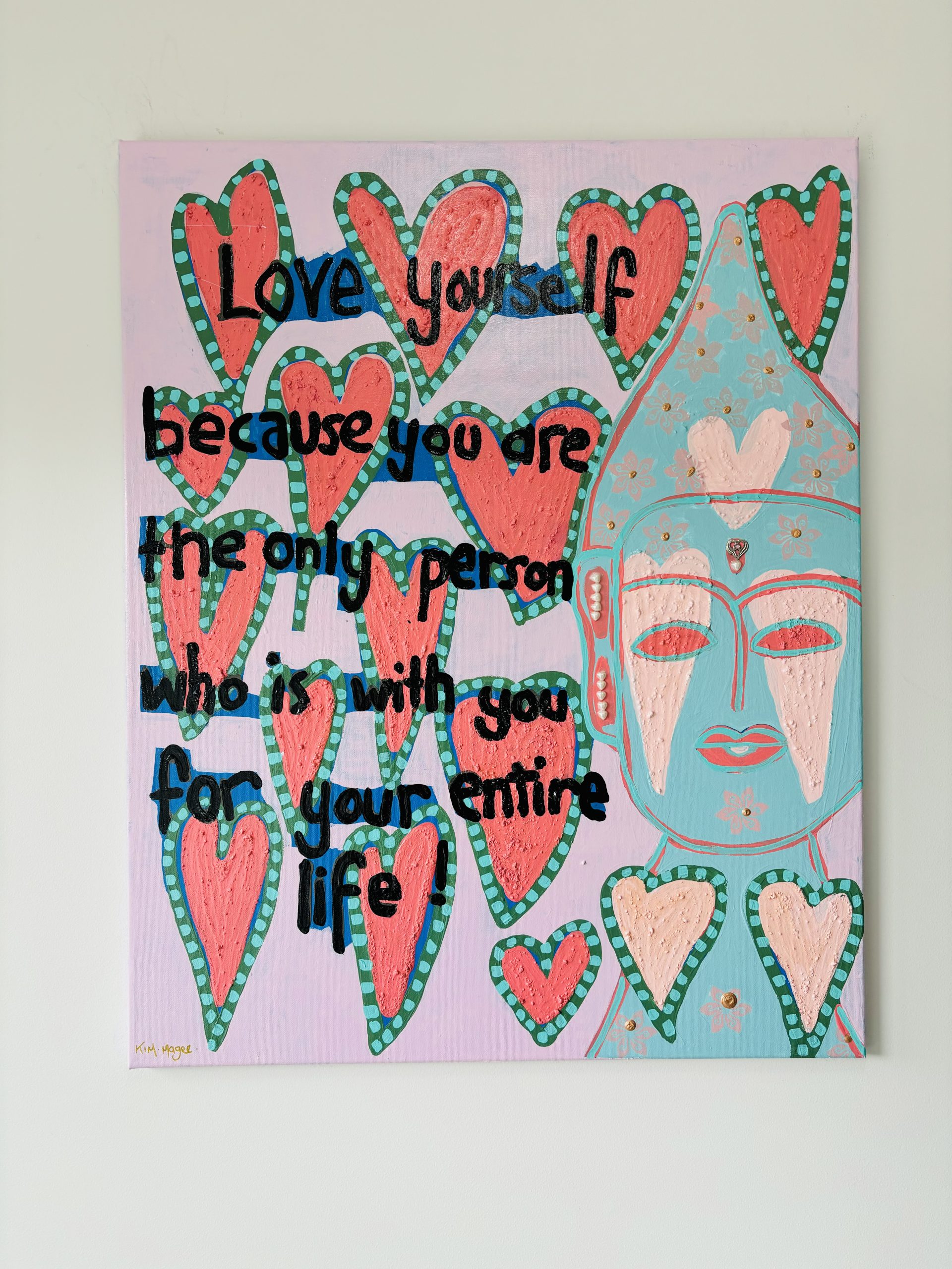 Kim Magee Art Love Yourself 8