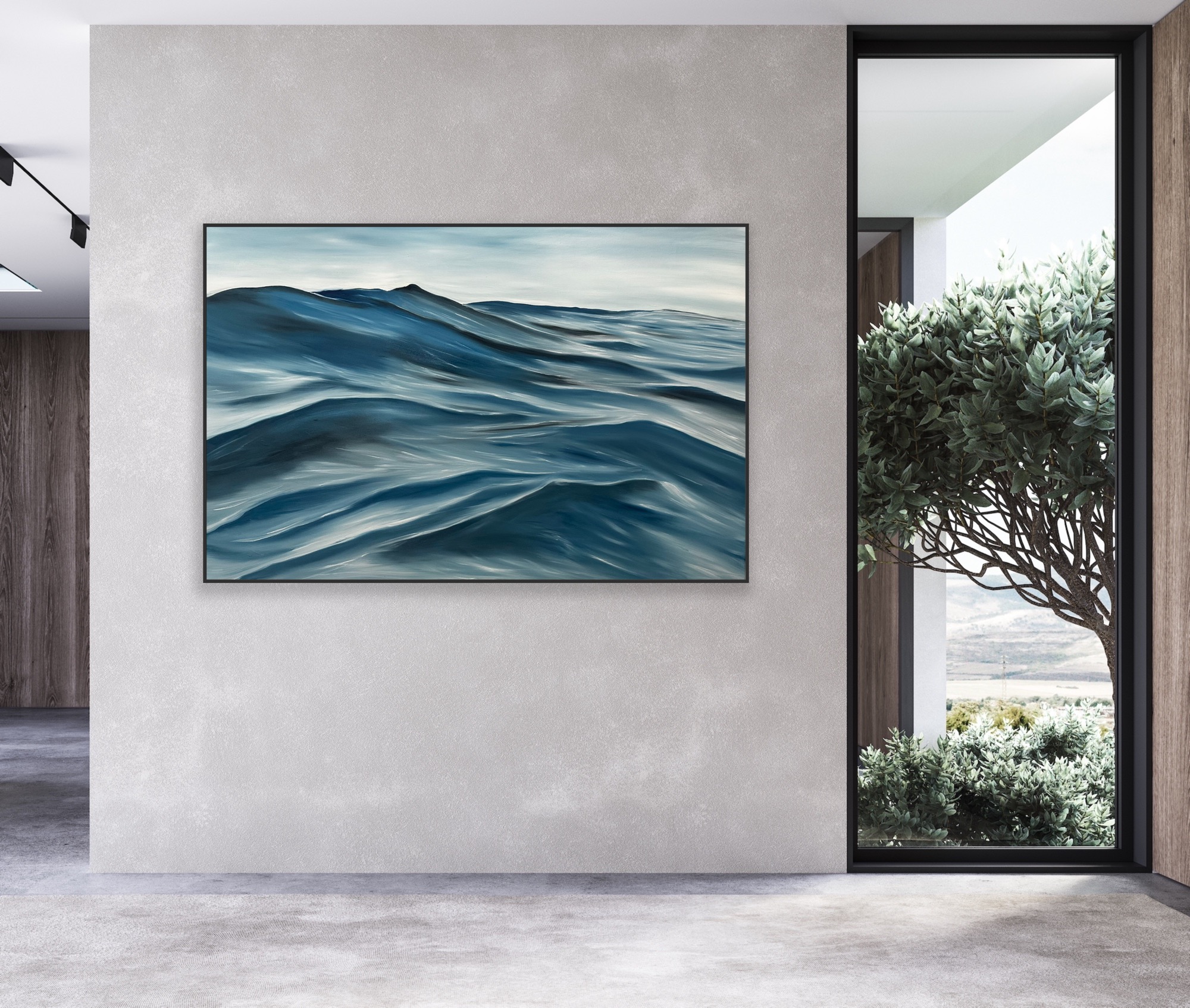 Black Frame Alanah Jarvis Ocean Art