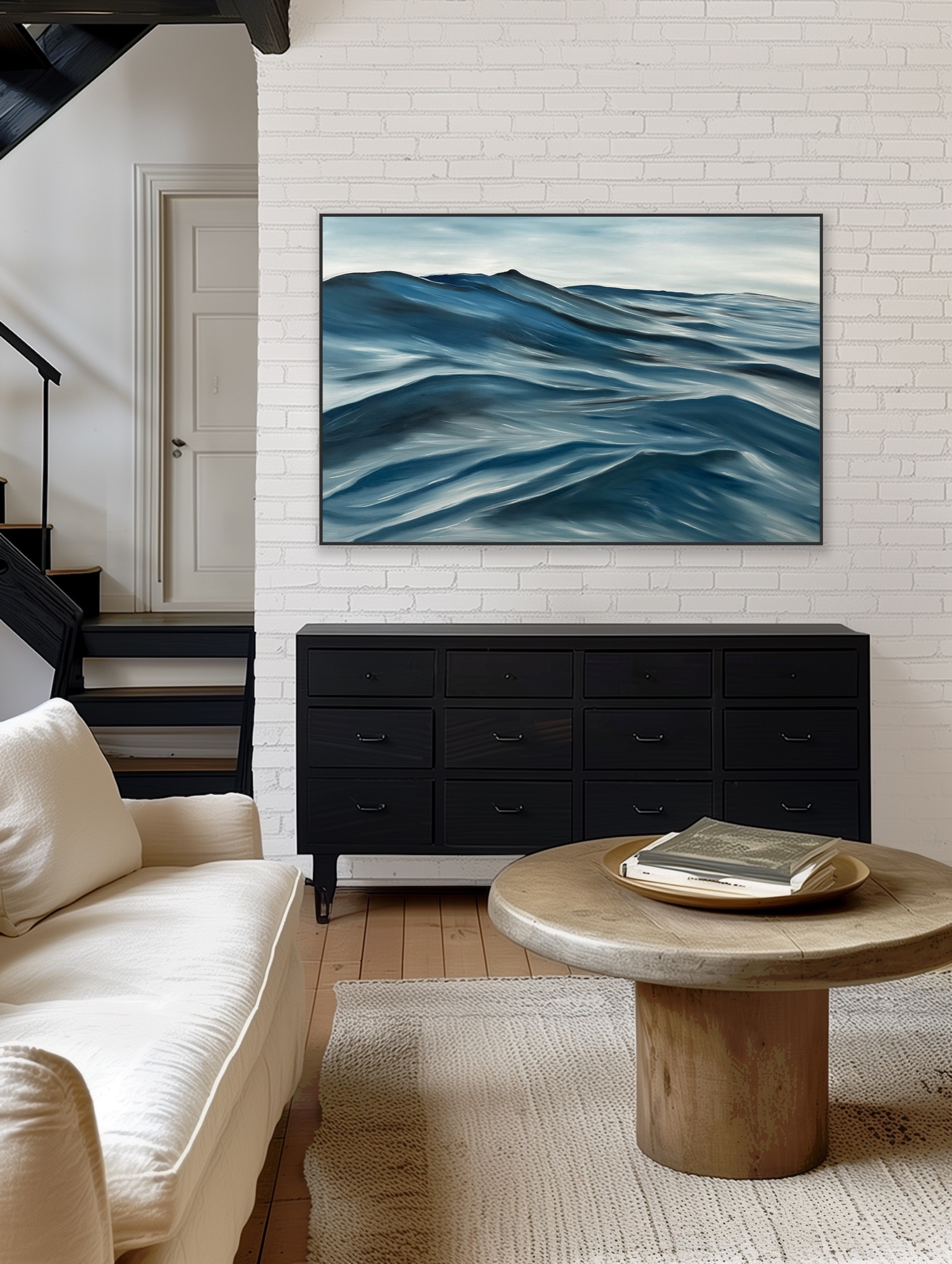 Black Interior Alanah Jarvis Ocean Art