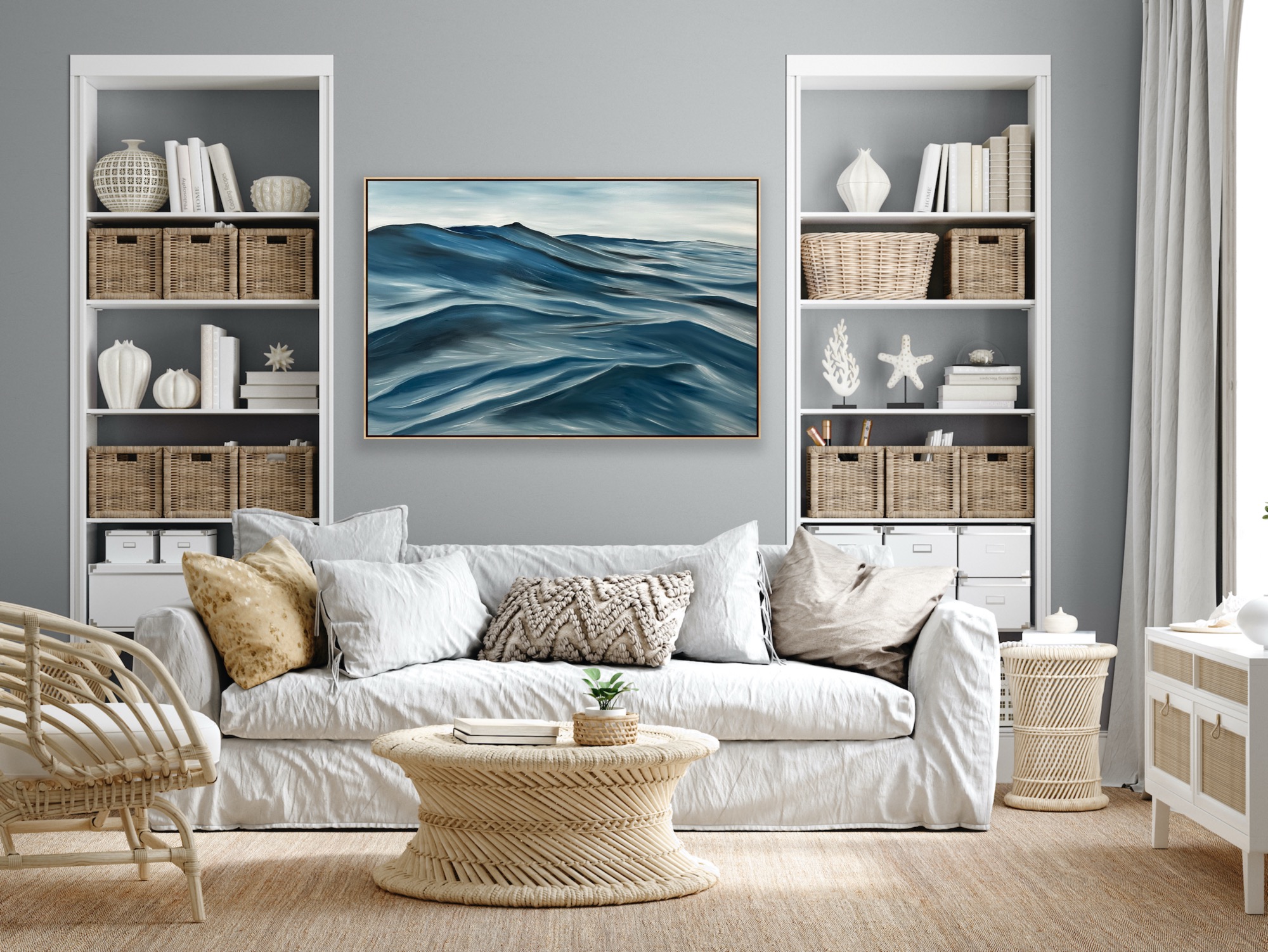 Coastal Lounge Alanah Jarvis Ocean Art