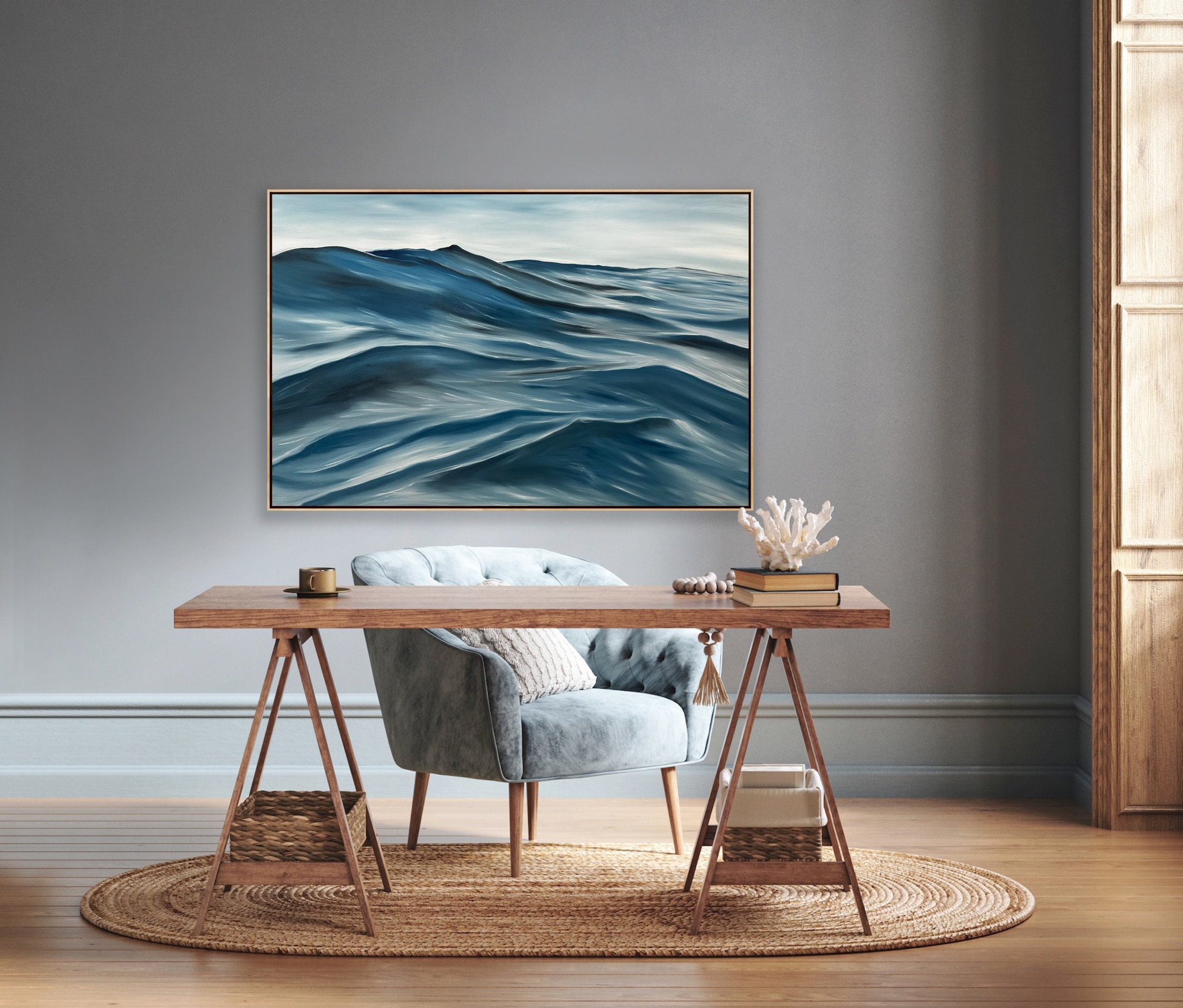 Coastal Office Alanah Jarvis Ocean Art