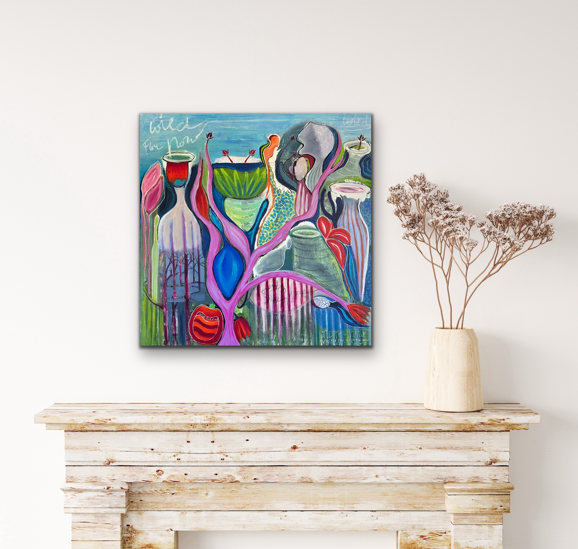 Wild For Now Insitu White Wall