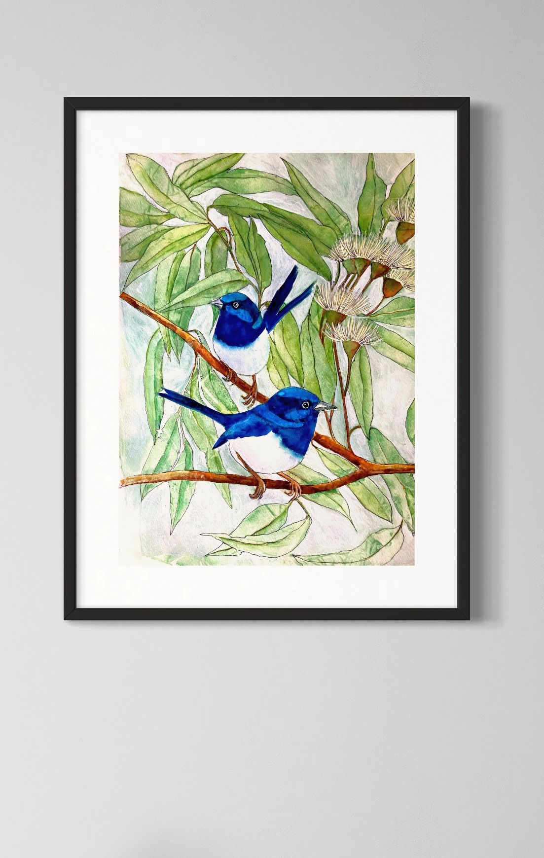 Mbj 425 Blue Wren Hanging 1