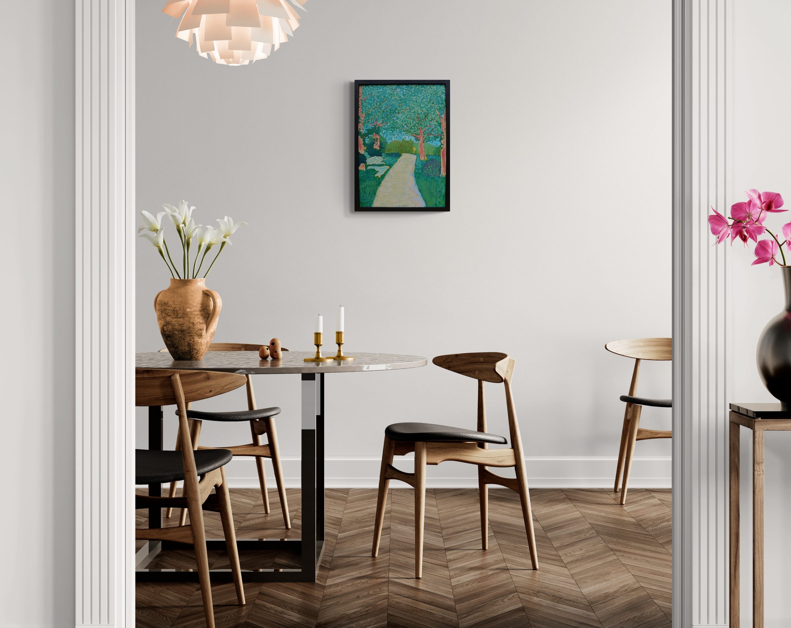 Hallway With View Towards The Dining Room 2