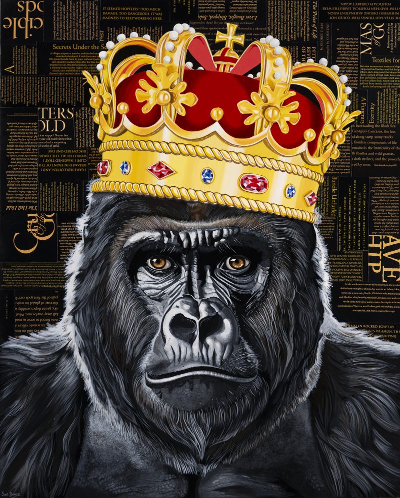 Gorilla King – Ltd Ed Giclee Print
