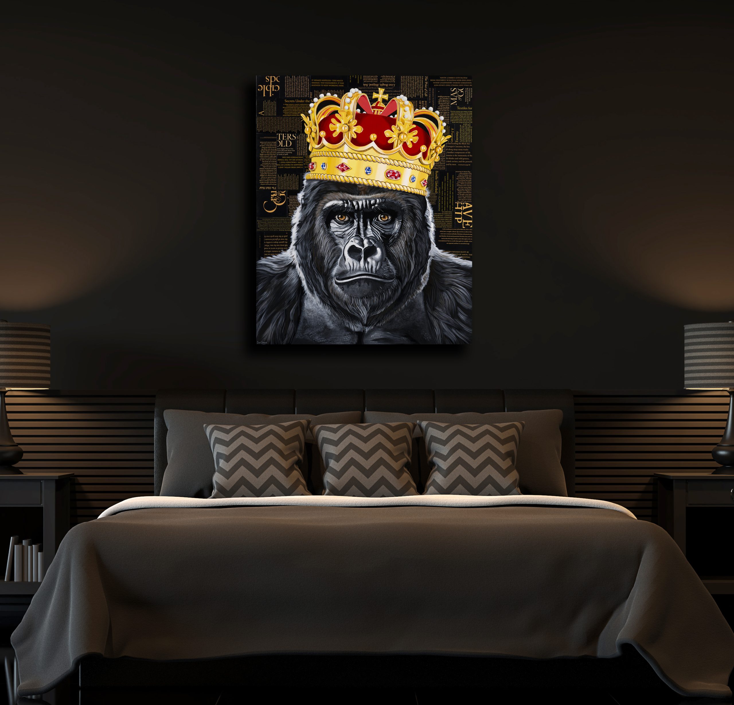 Sue Dowse Gorilla King Scene