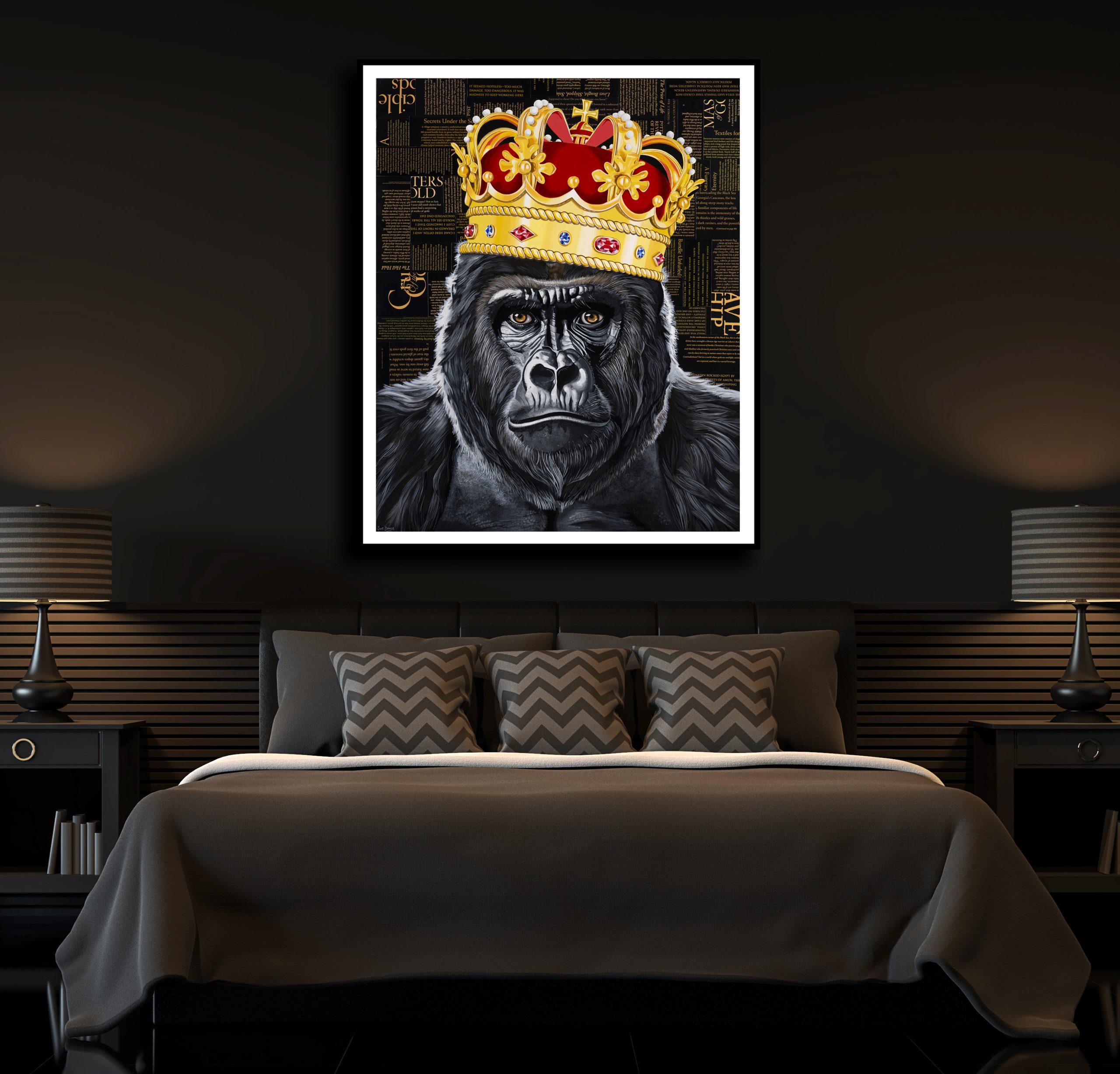 Sue Dowse Gorilla King Scene2