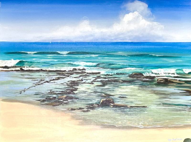 Low tide at the Beach