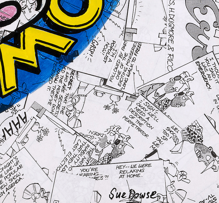 Sue Dowse Bugs Bunny Signature