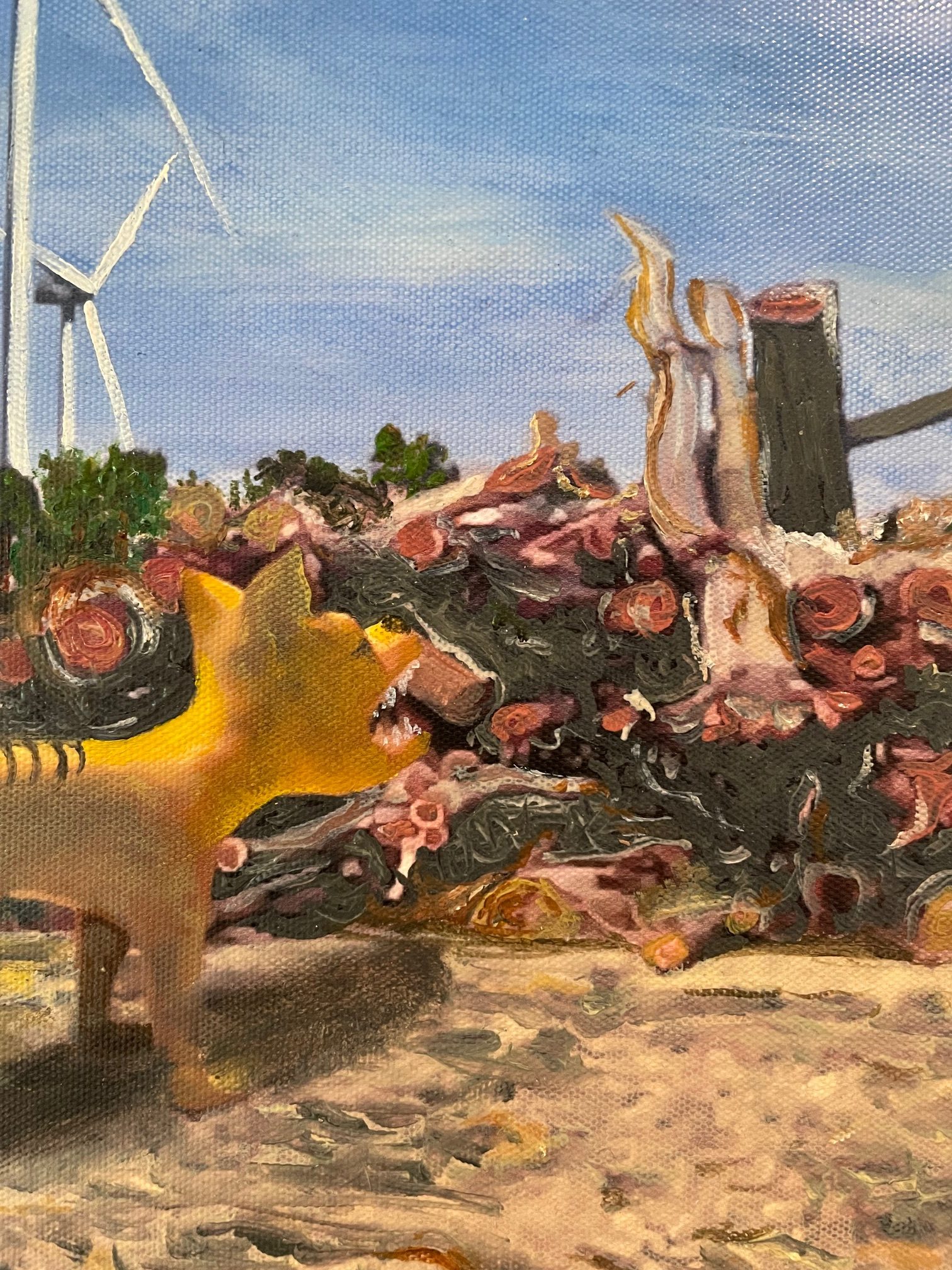 Detail A Thylacine Laments