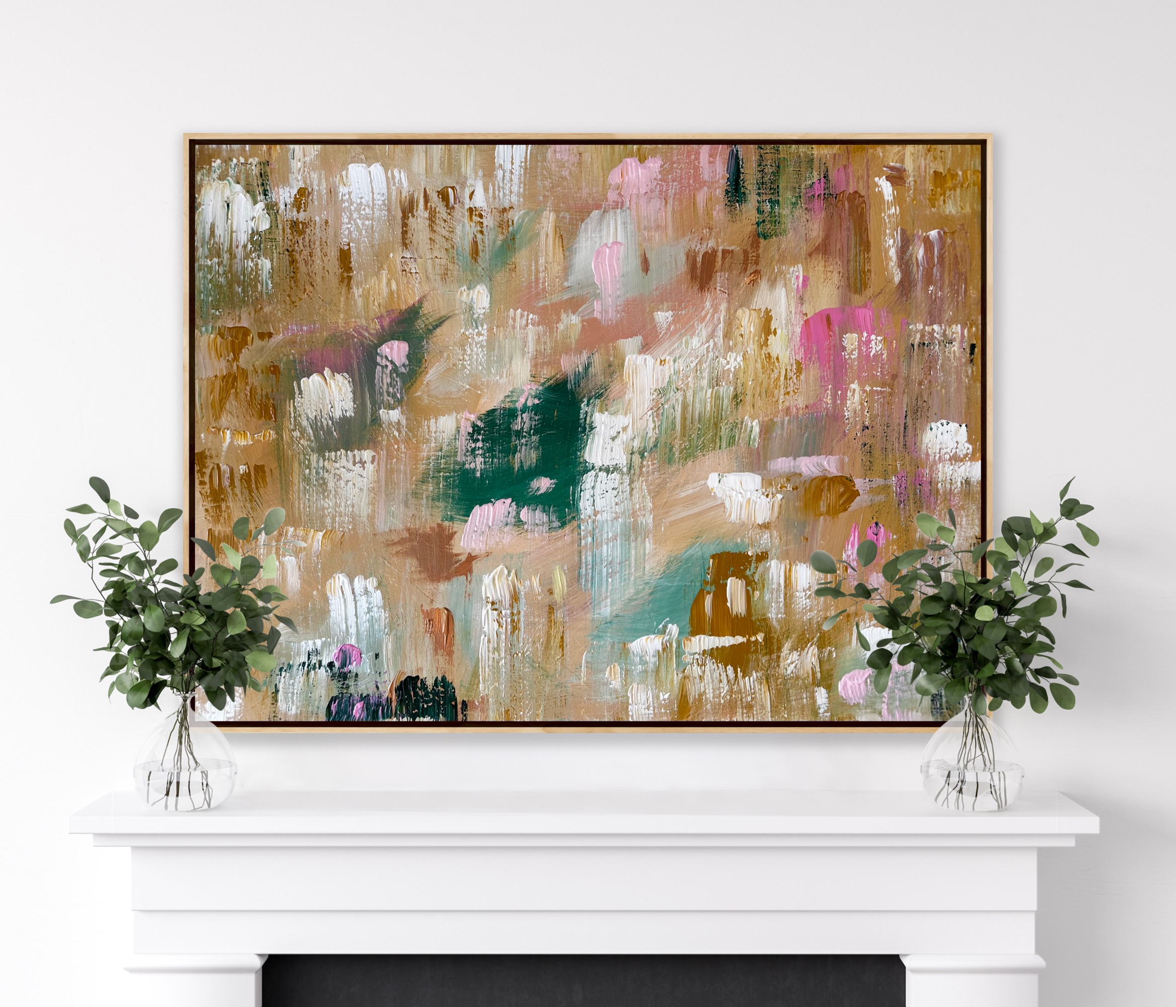 Alanah Jarvis Abstract Mantlepiece