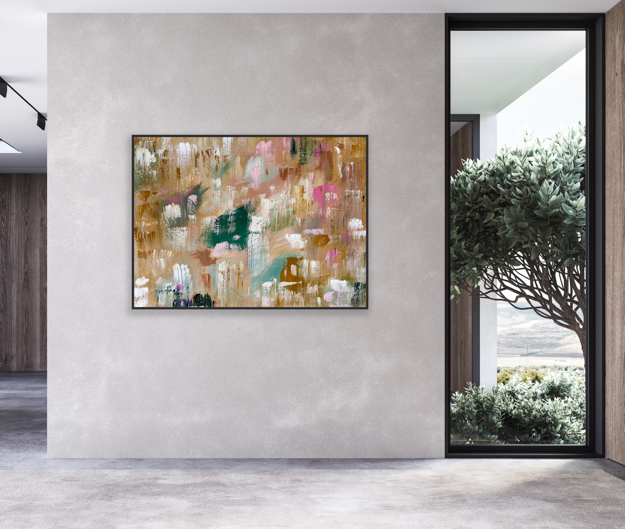 Black Frame Alanah Jarvis Abstract Art