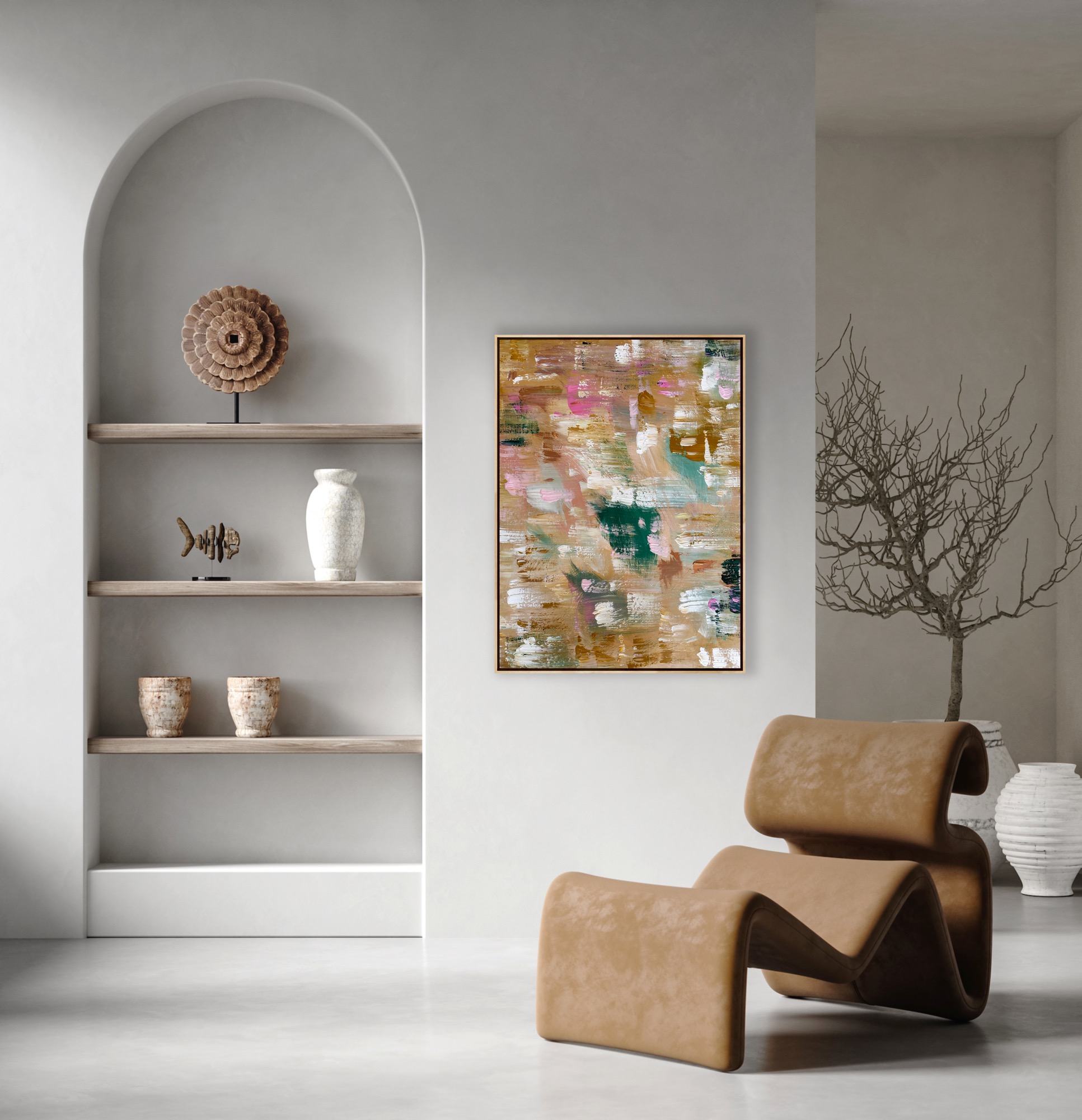 Vertical Alanah Jarvis Abstract Art