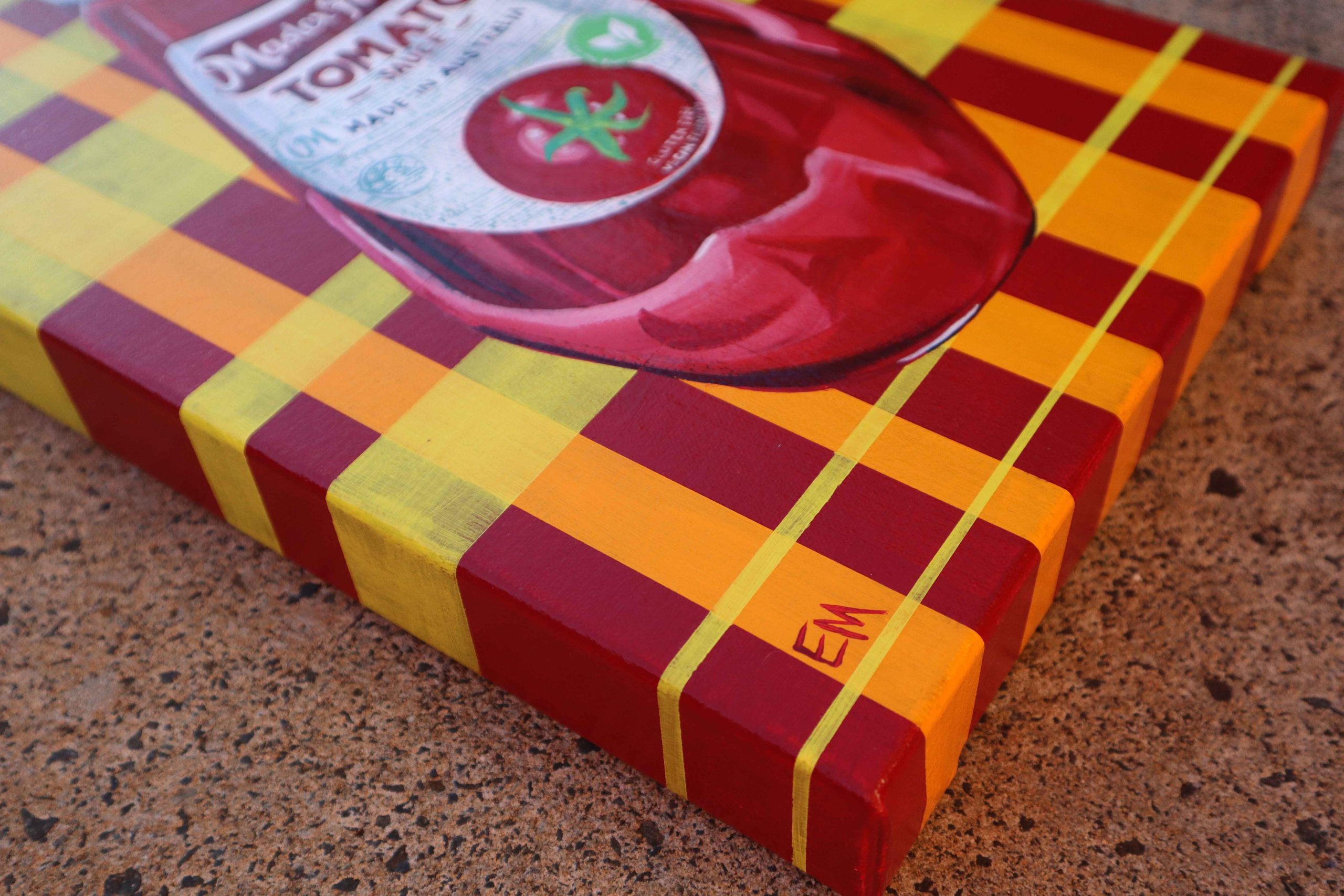 Tomatoes Are Red, Violets Are Blue Elisha Mcguckin Crop Xs