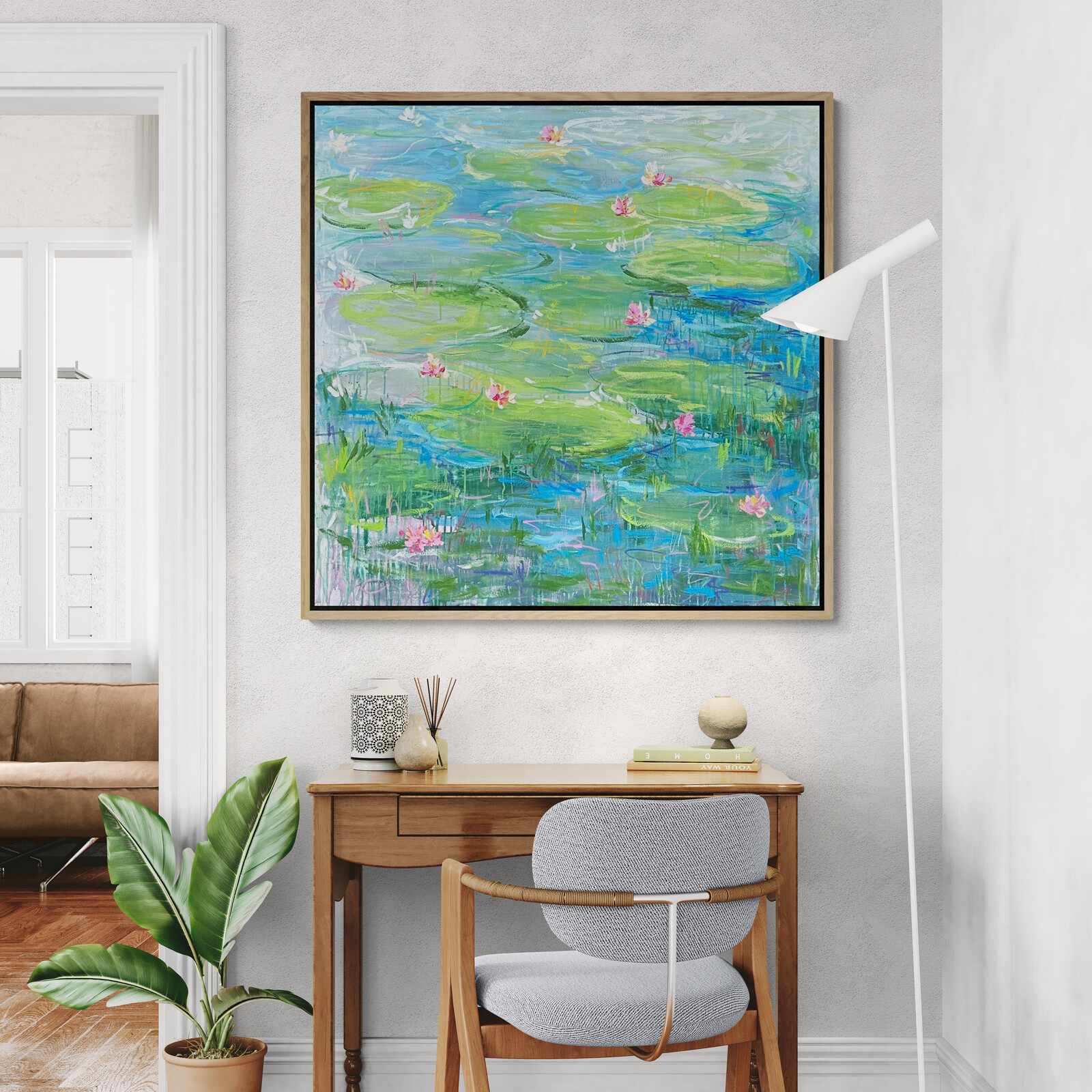 Belinda Nadwie Art Australian Artist Moving Into Calmer Waters P1