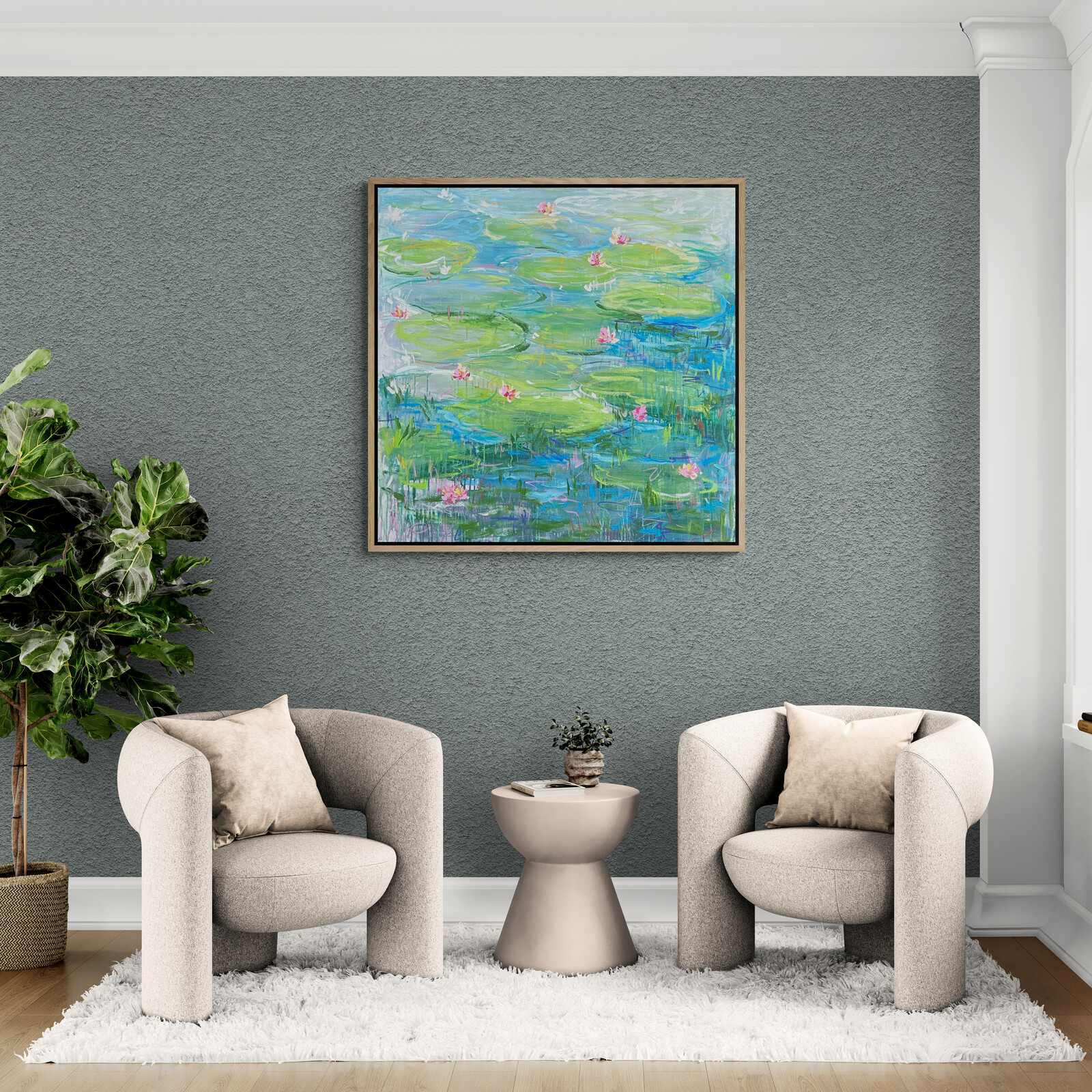 Belinda Nadwie Art Australian Artist Moving Into Calmer Waters P5