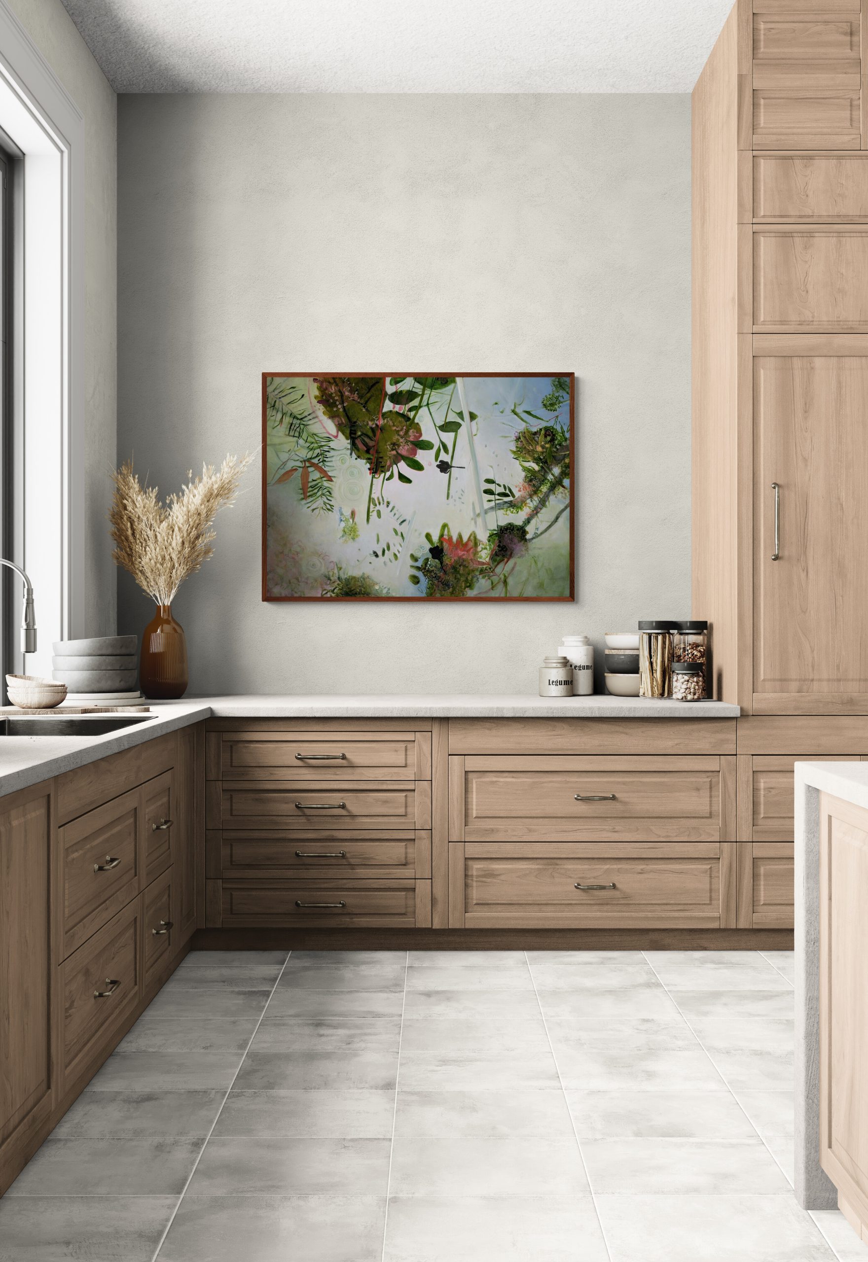 Kitchen With Wooden Cabinetry (1)