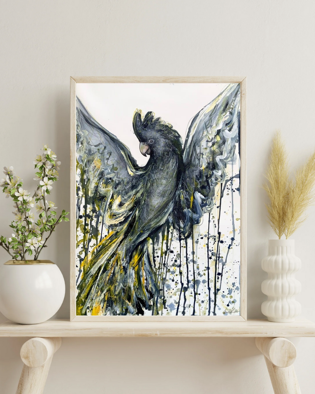 Beige Aesthetic Minimal Living Room Wall Art Poster Frame Mockup Instagram 20250412 130620 0000