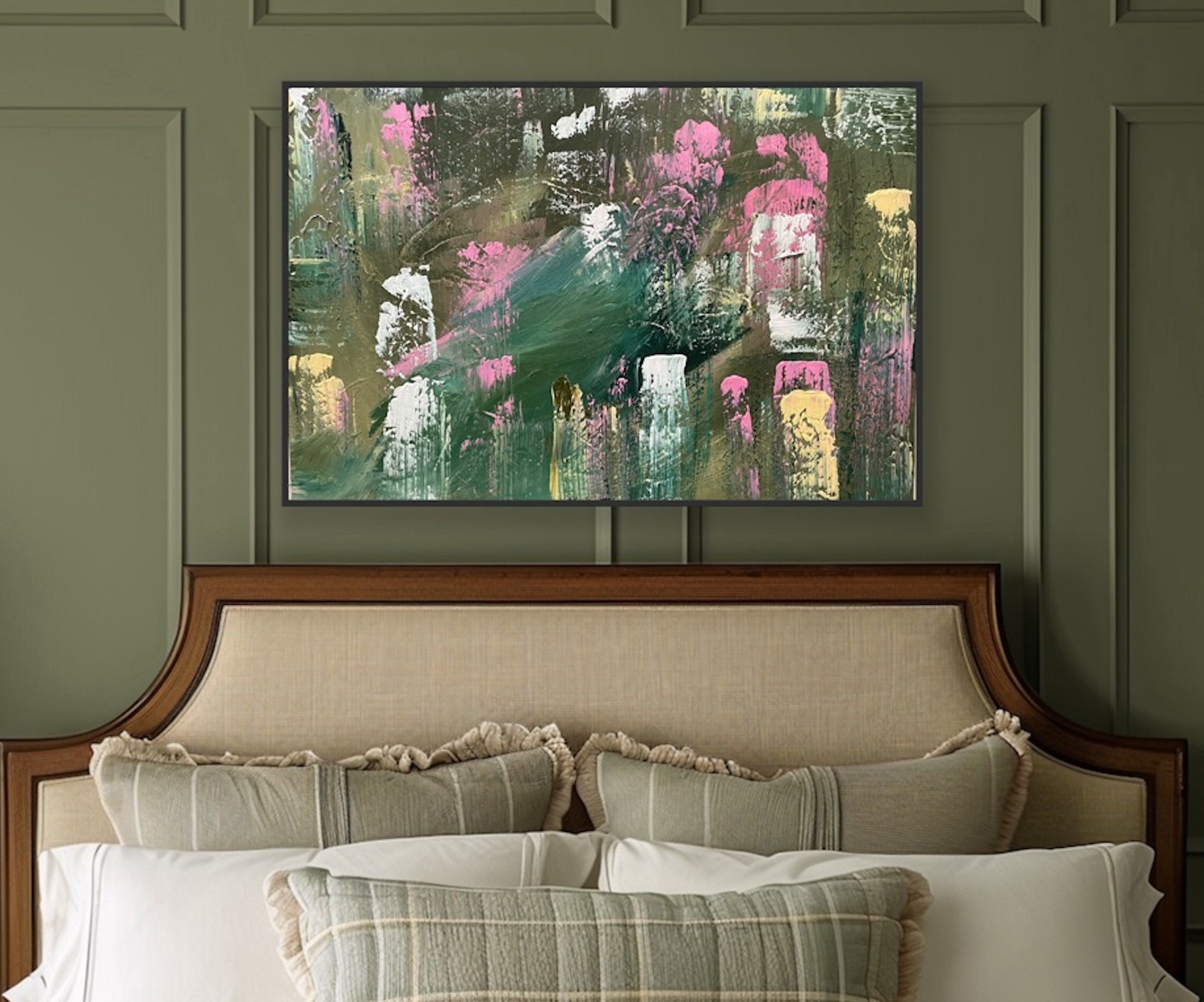 Alanah Jarvis Abstract Art Bedroom