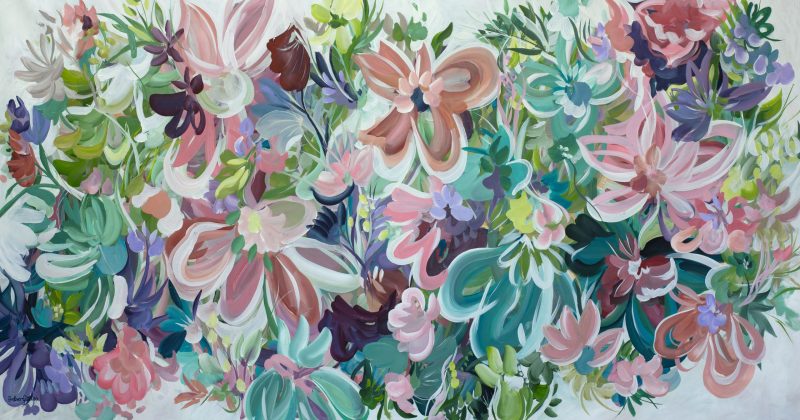 Botanical Kisses – Framed