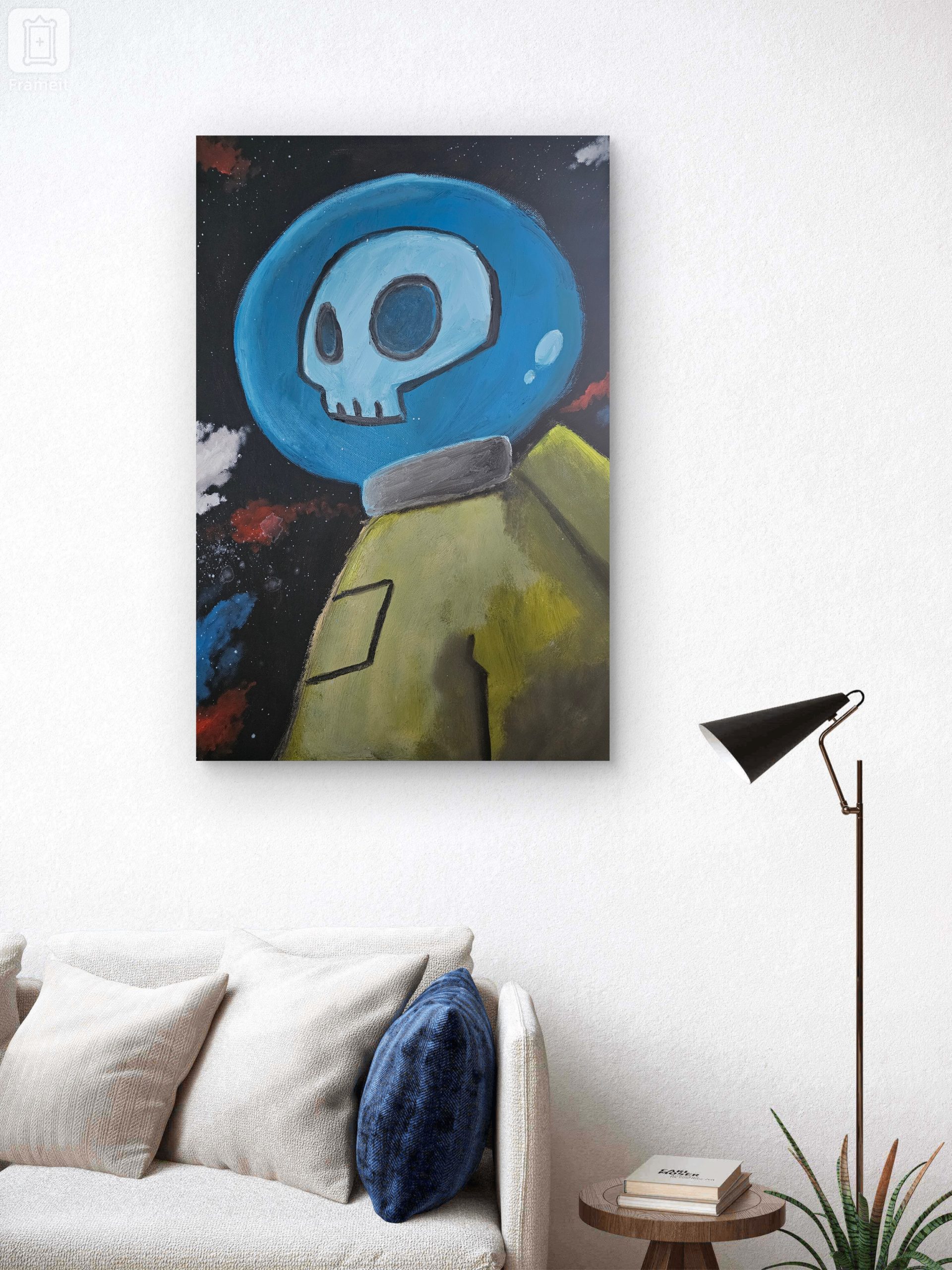 Space Skull Display 1