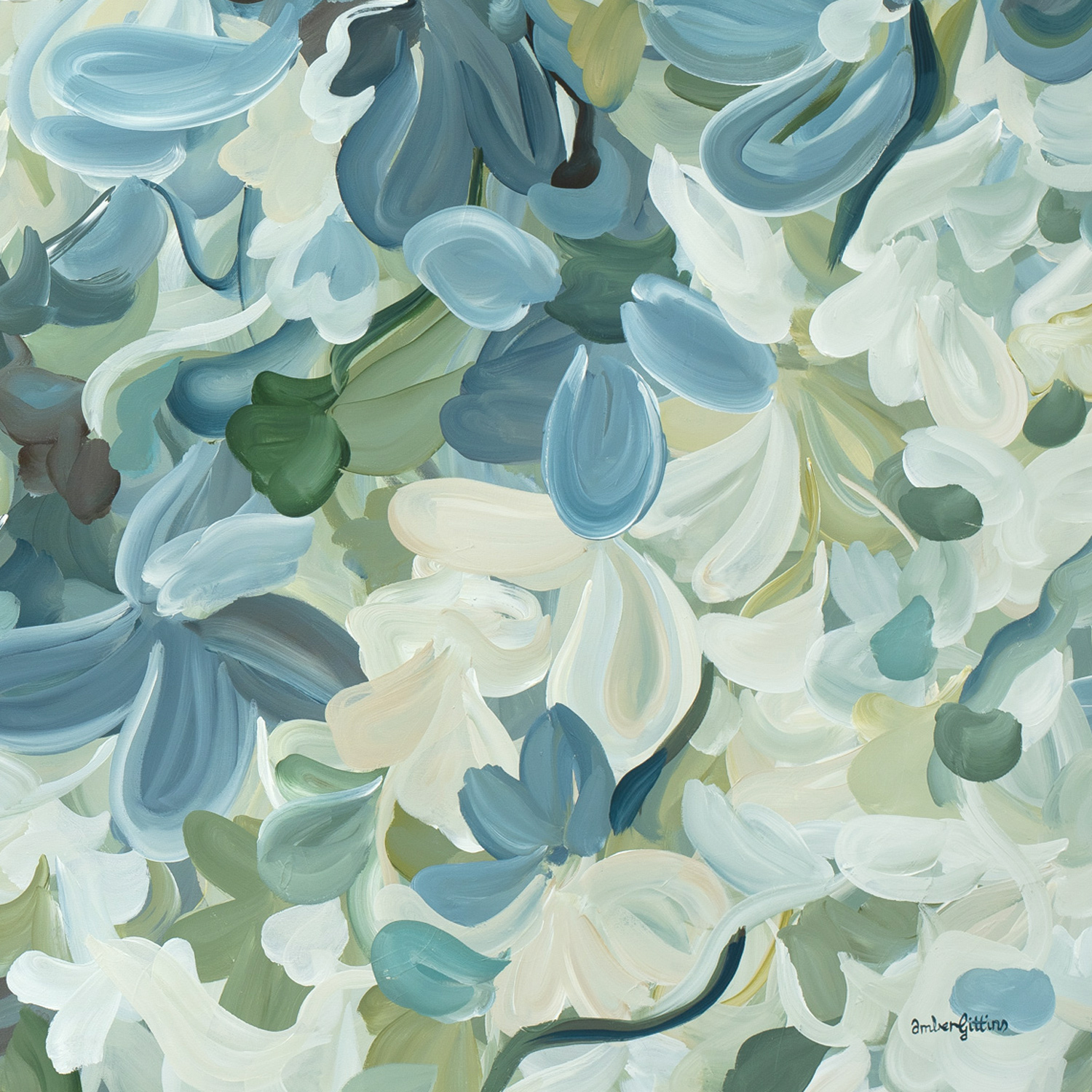 Byron Dreams Original Painting By Amber Gittins Signature