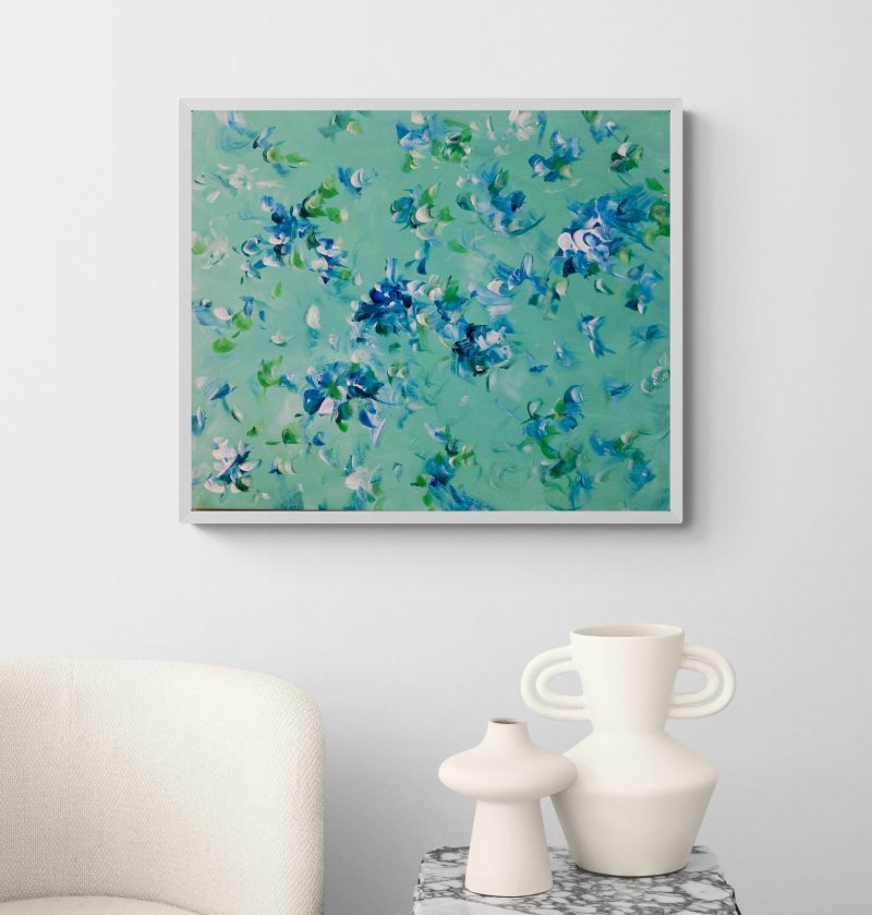 The Sky Sang in Blue