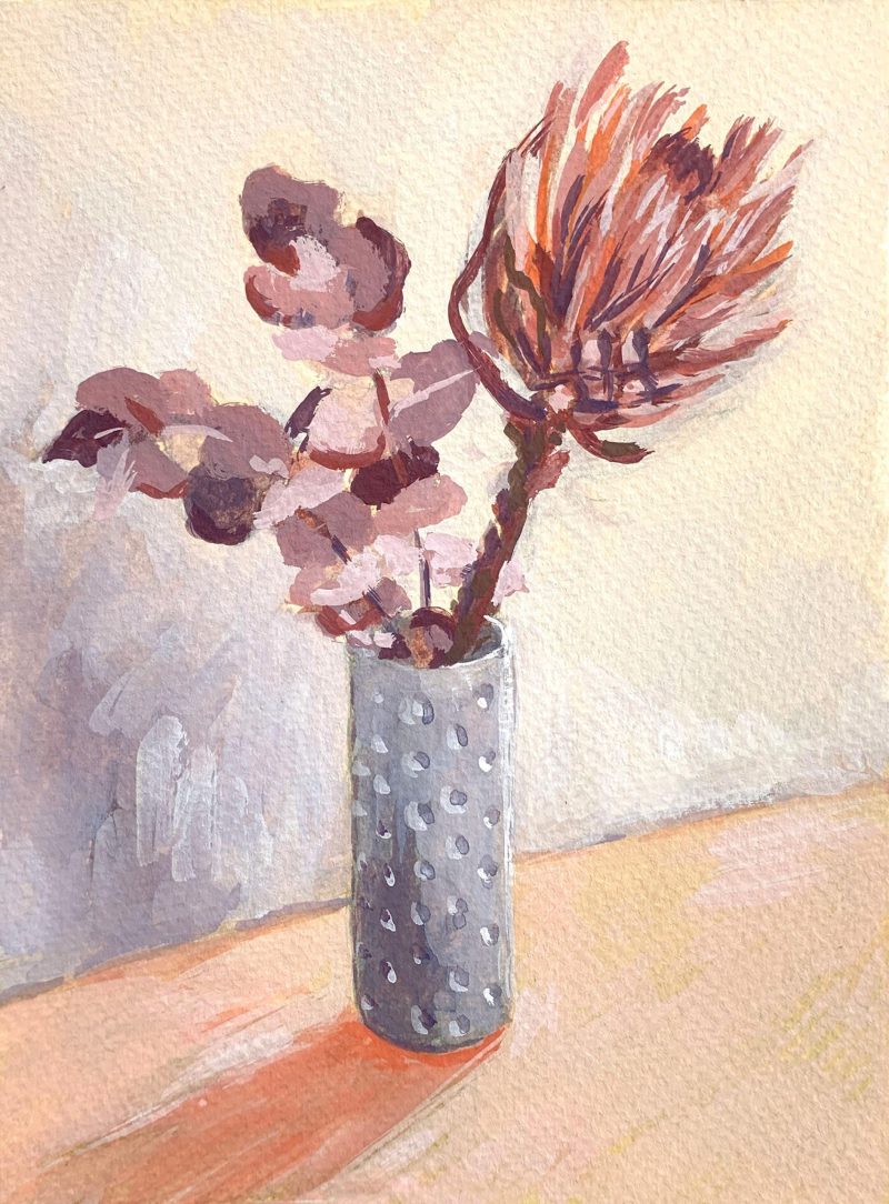 Pink Paper Daisy Trio